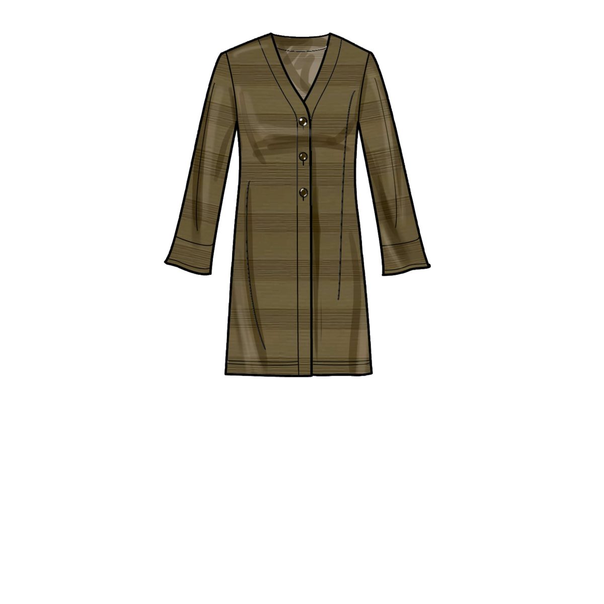 New Look Sewing Pattern N6711 Misses' Cardigan Jacket and Trousers