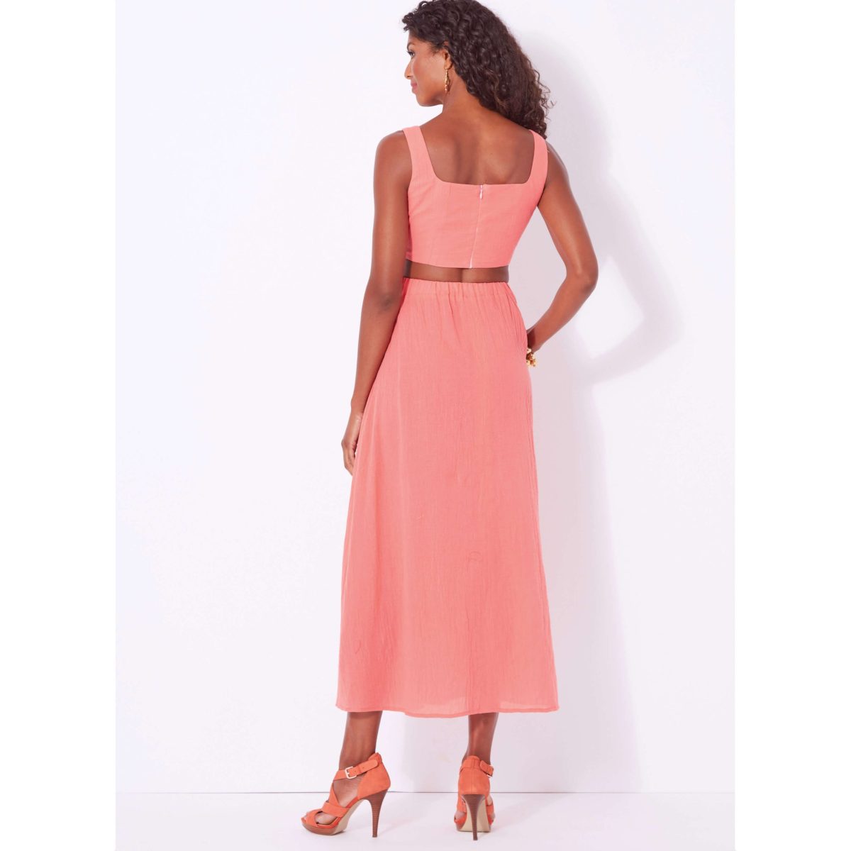 New Look Sewing Pattern N6722 Misses' Bra Tops and Wrap Skirt