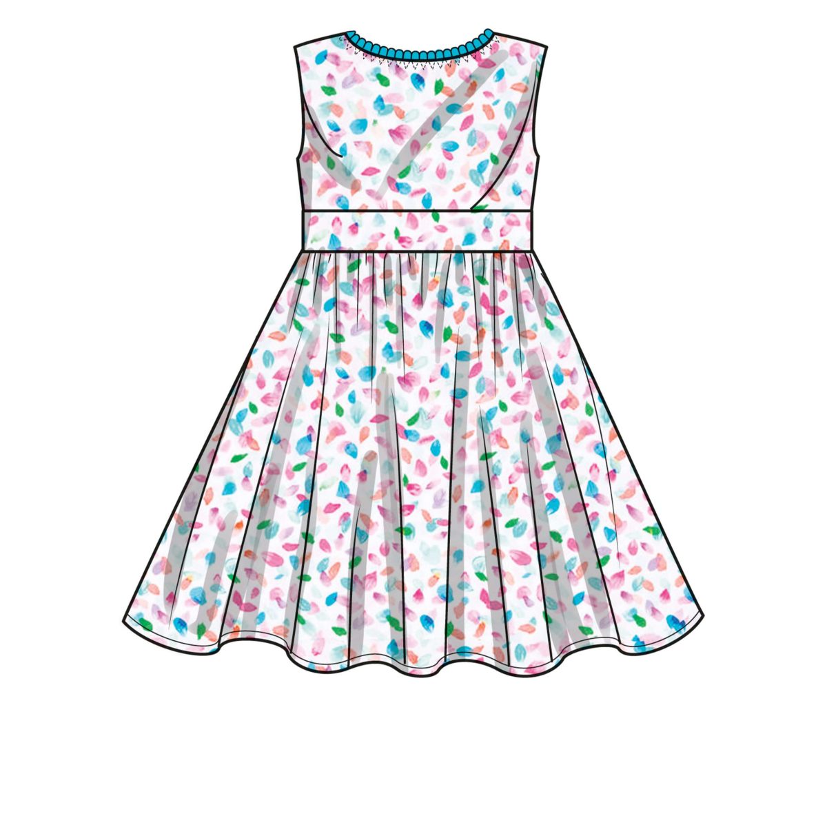 New Look Sewing Pattern N6726 Toddlers' and Children's Dresses
