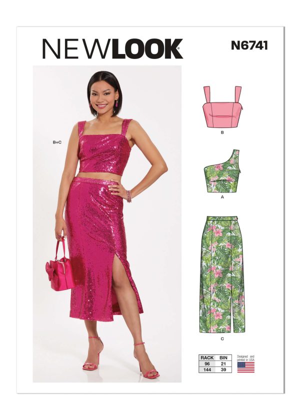 New Look Sewing Pattern N6741 Misses' Two-Piece Dresses