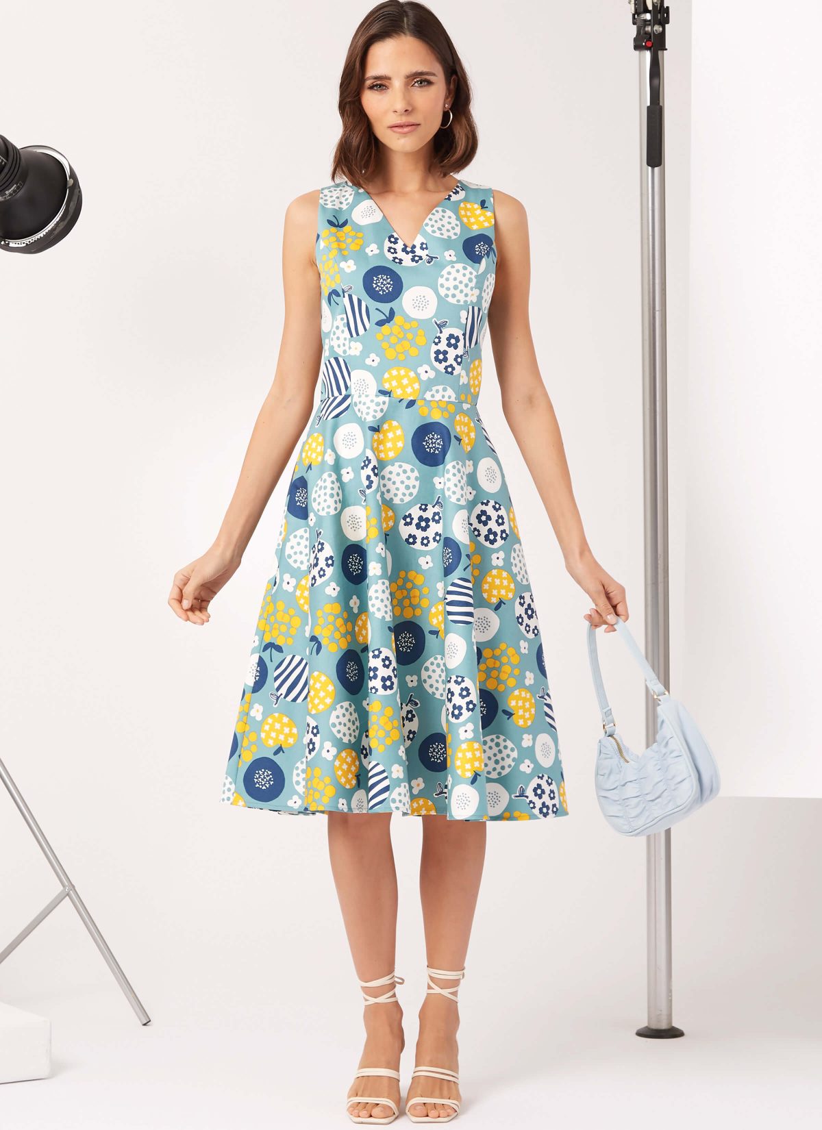 New Look Sewing Pattern N6748 Misses' Dress With Sleeve Variations