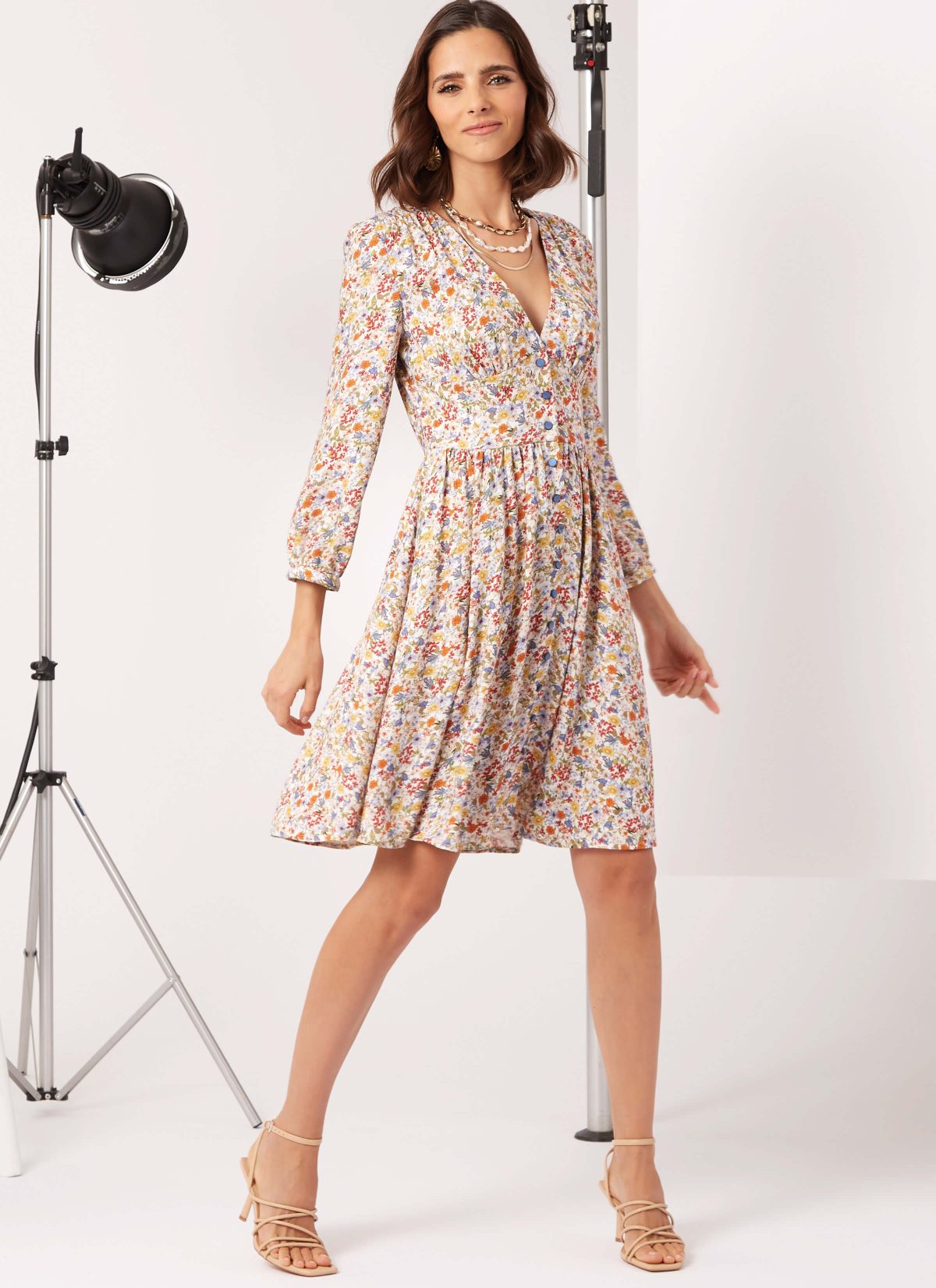 New Look Sewing Pattern Misses' Dress With Sleeve Variations