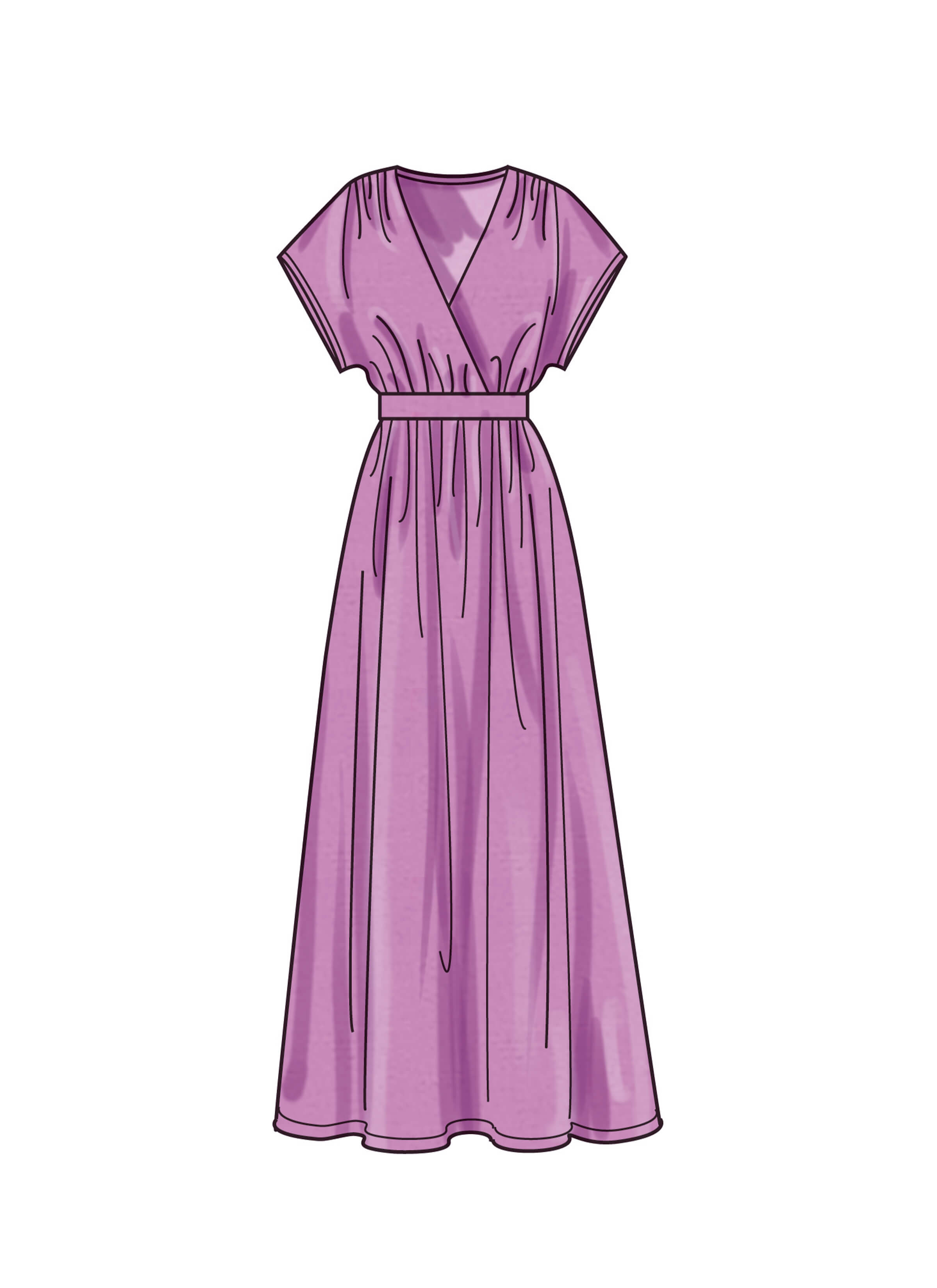 New Look Sewing Pattern N6751 Misses’ Knit Dresses Sewdirect