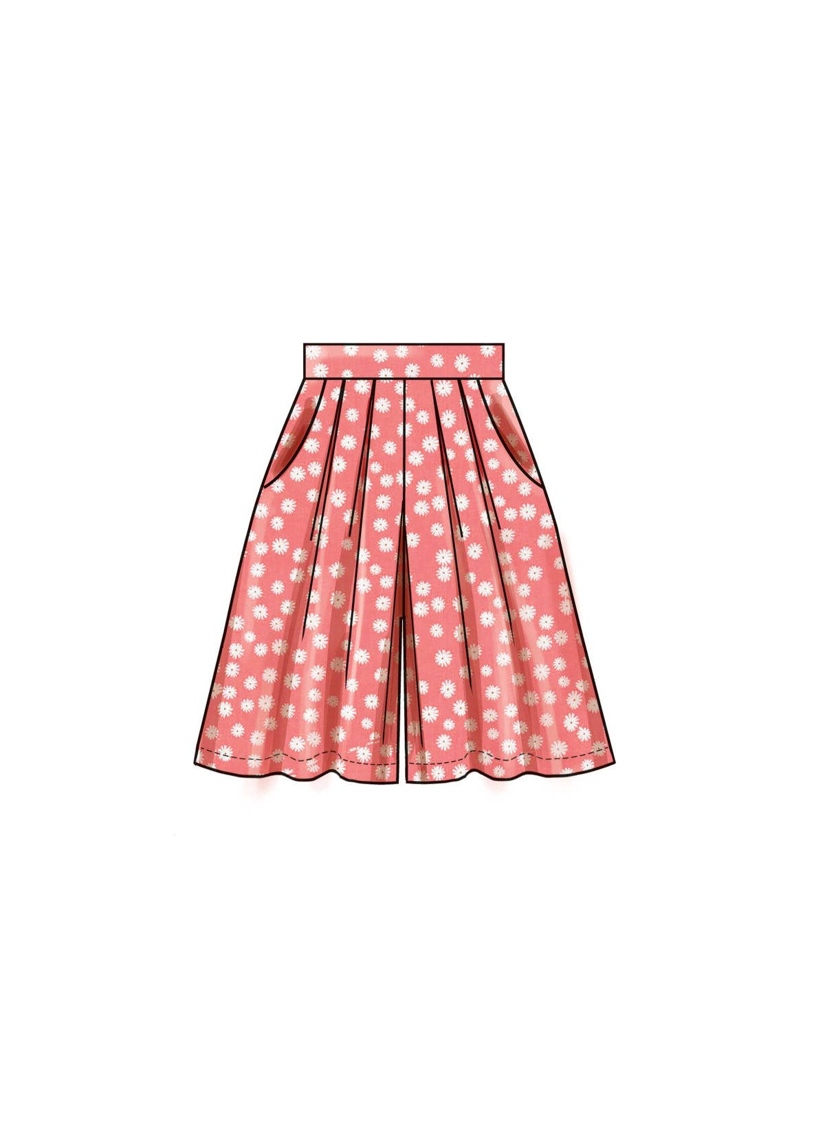 New Look Sewing Pattern N6756 Misses' Shorts and Trousers