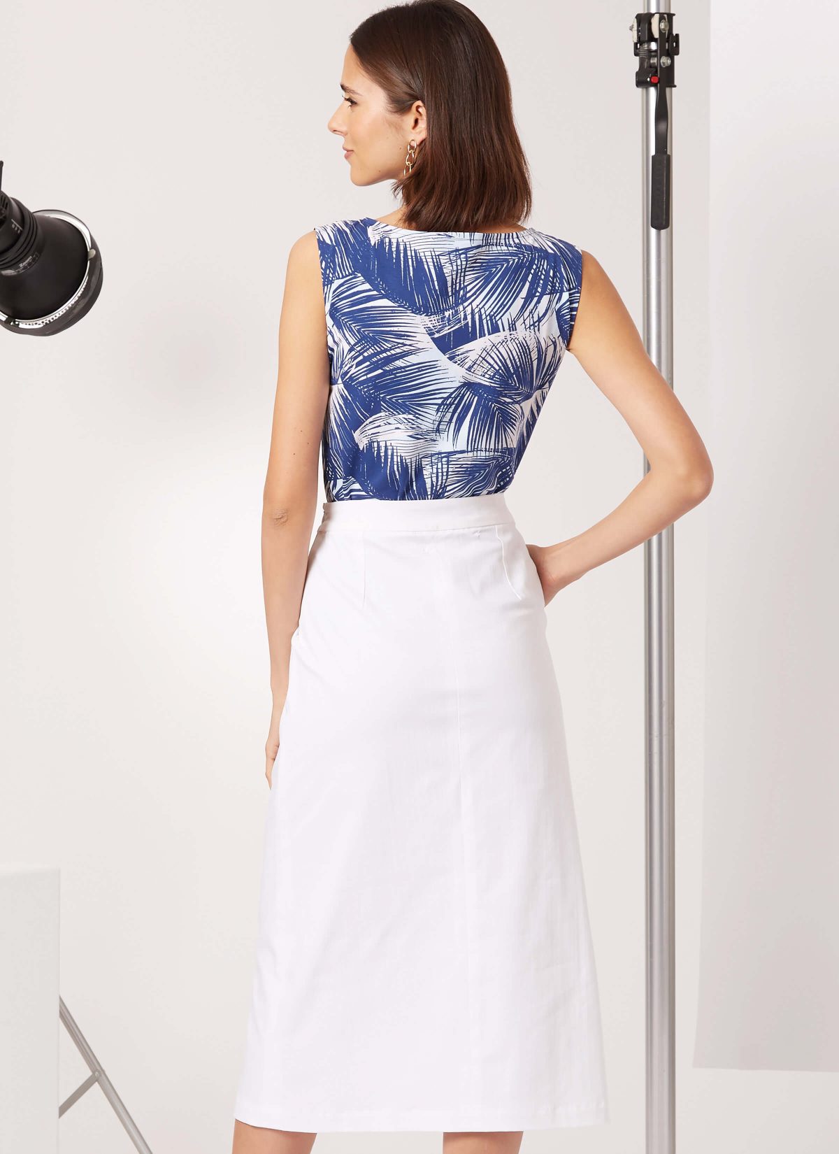 New Look Sewing Pattern N6757 Misses' Top and Skirt