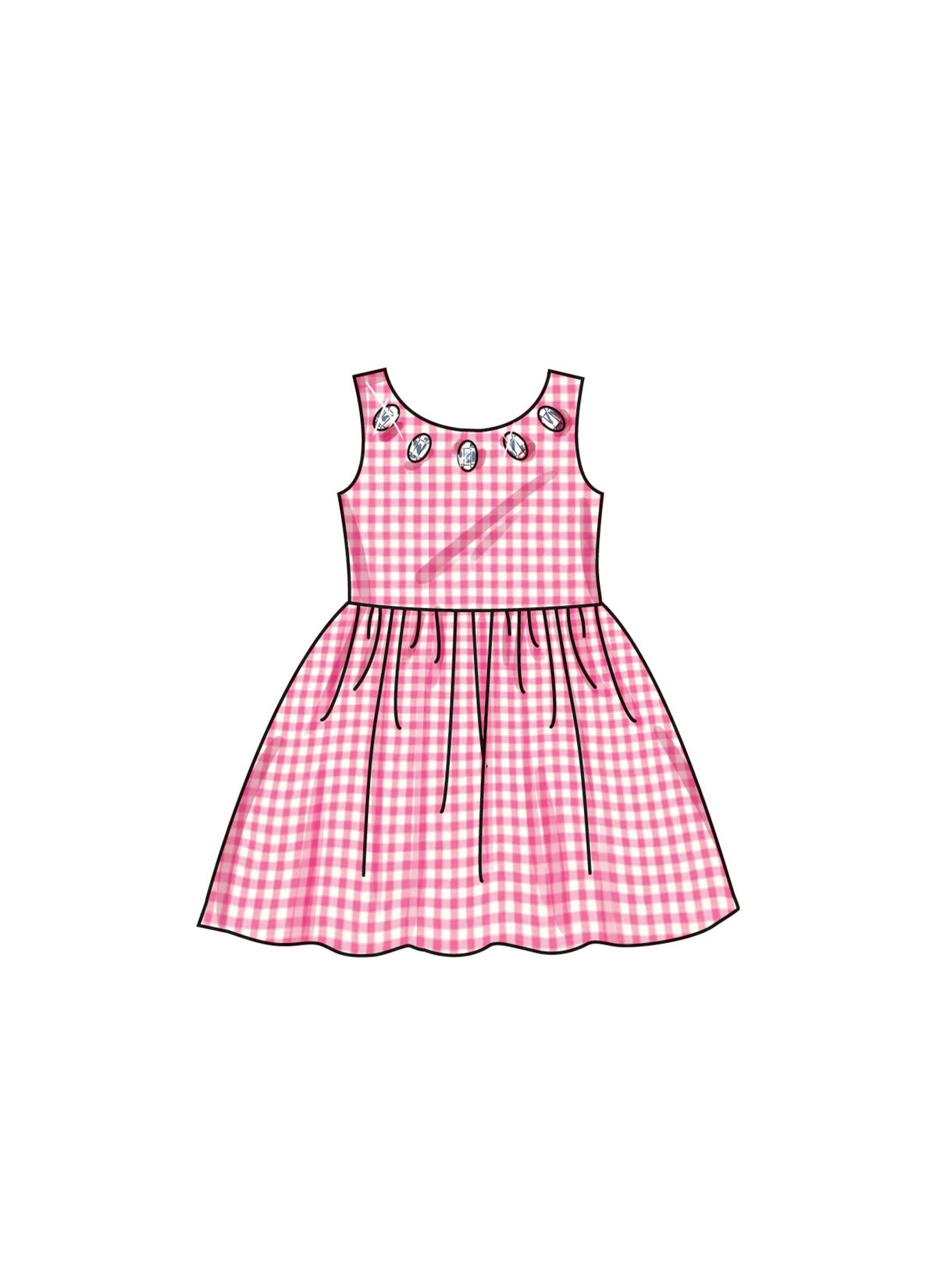 New Look Sewing Pattern N6763 Children's Dress