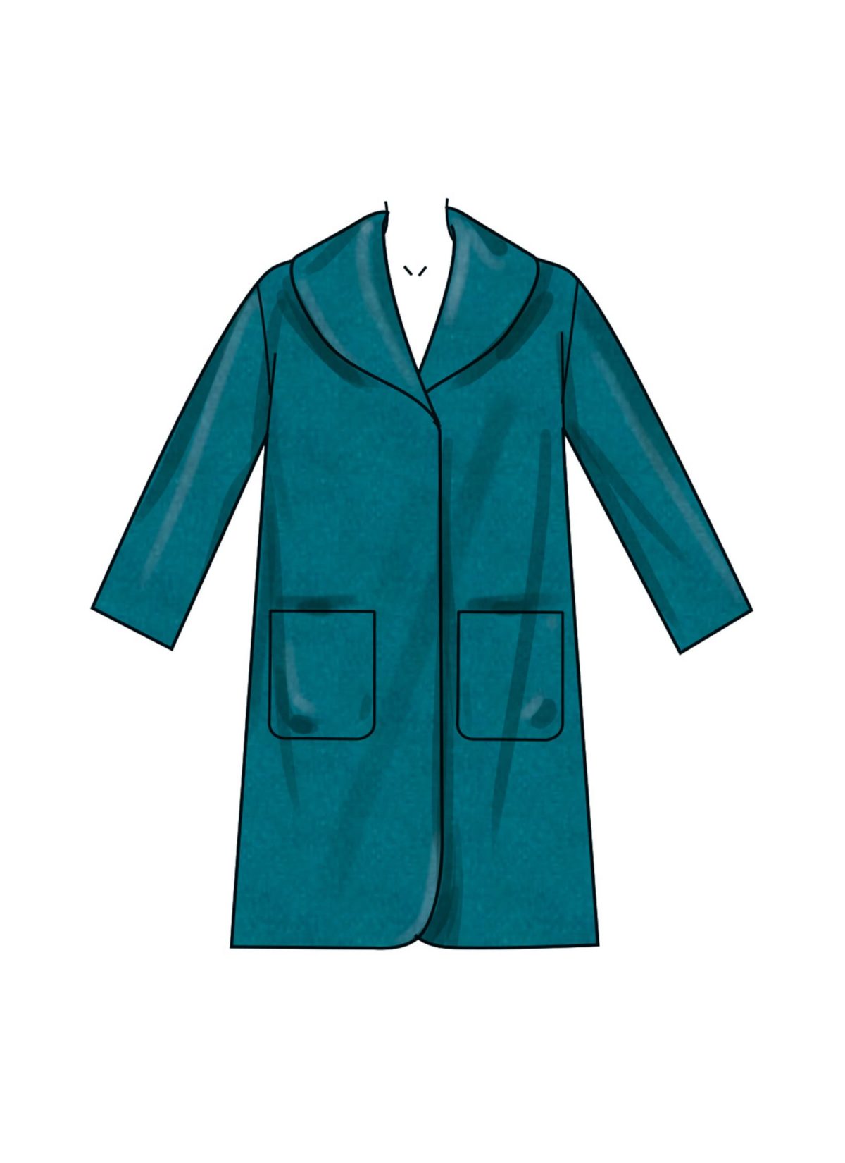 New Look Sewing Pattern N6767 Misses' Coats