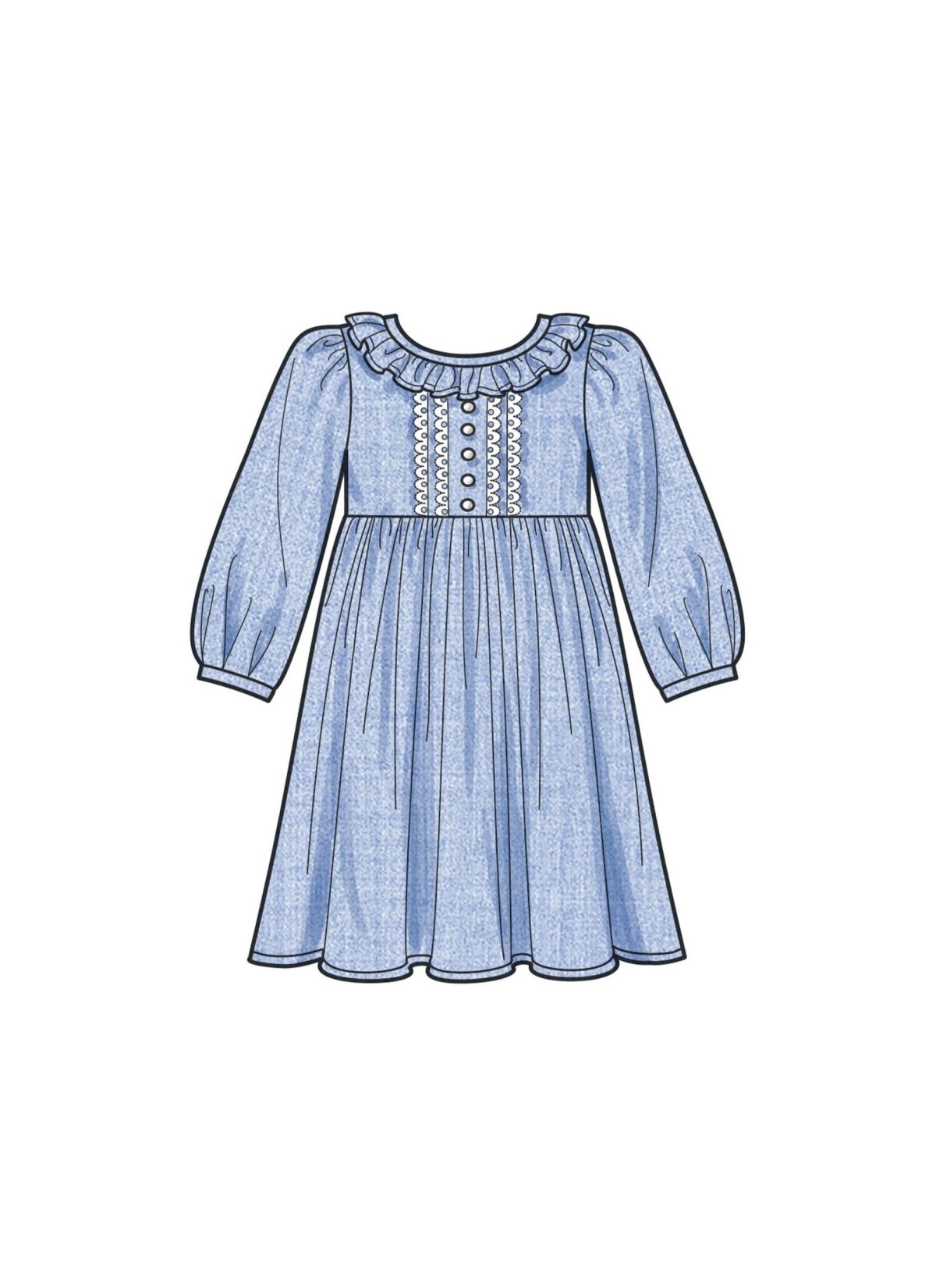 New Look Sewing Pattern N6774 Children's Dresses