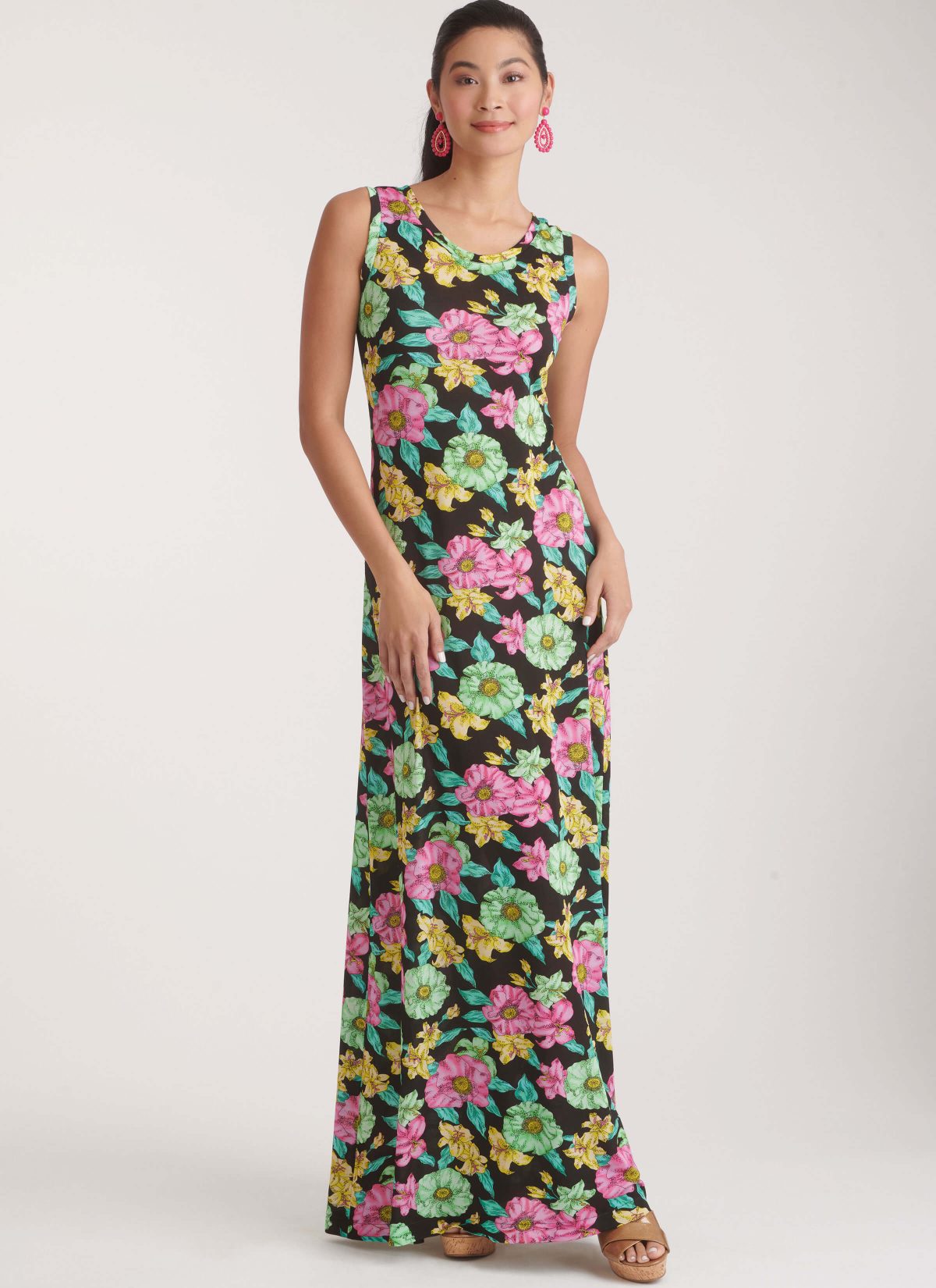New Look Sewing Pattern N6775 Misses' Knit Dress in Two Lengths