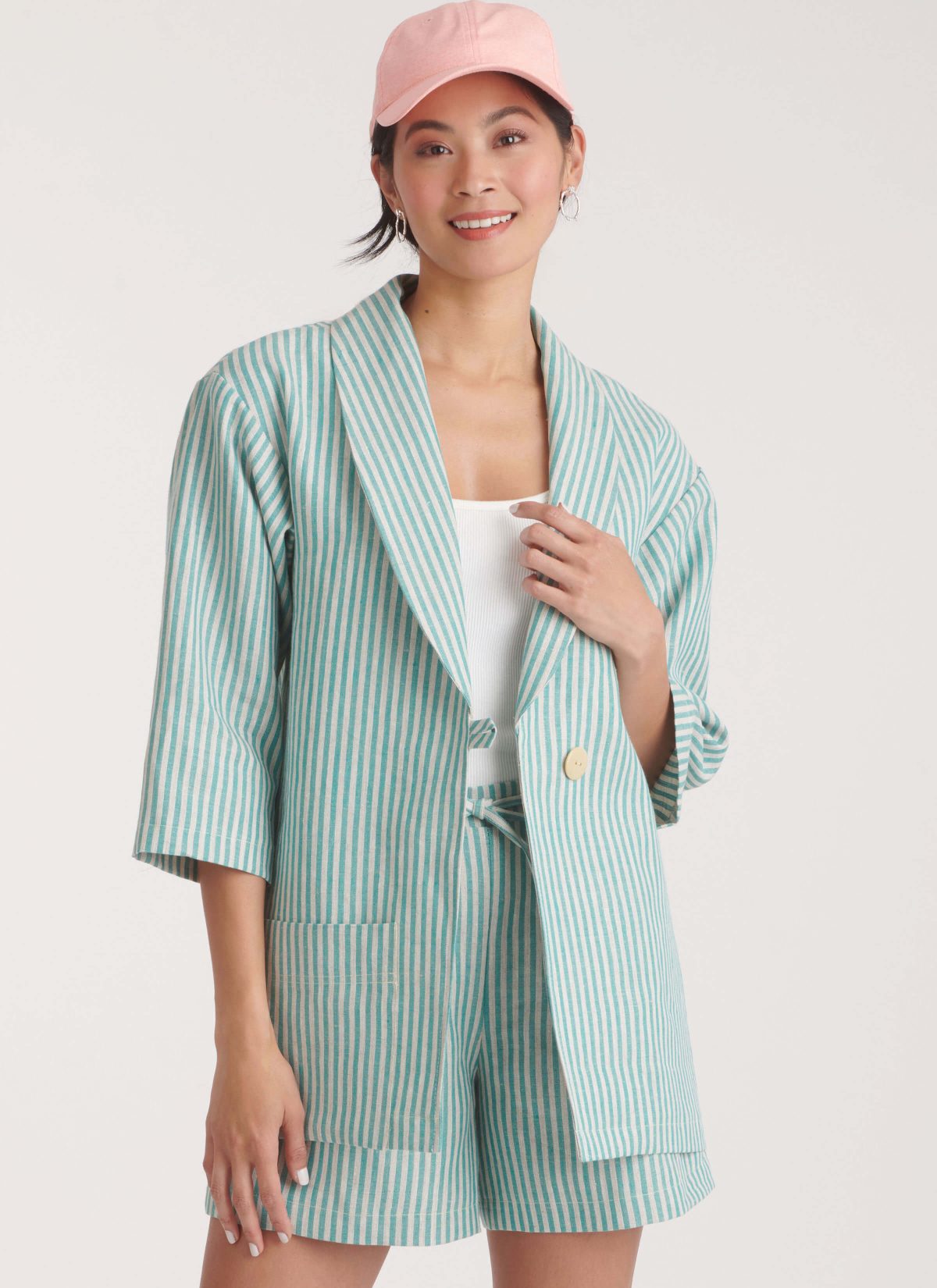 New Look Sewing Pattern N6780 Misses' Jacket, Shorts and Trousers