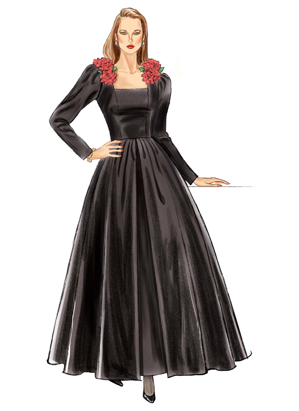 New Look Sewing Pattern N6807 Misses' Evening Gowns