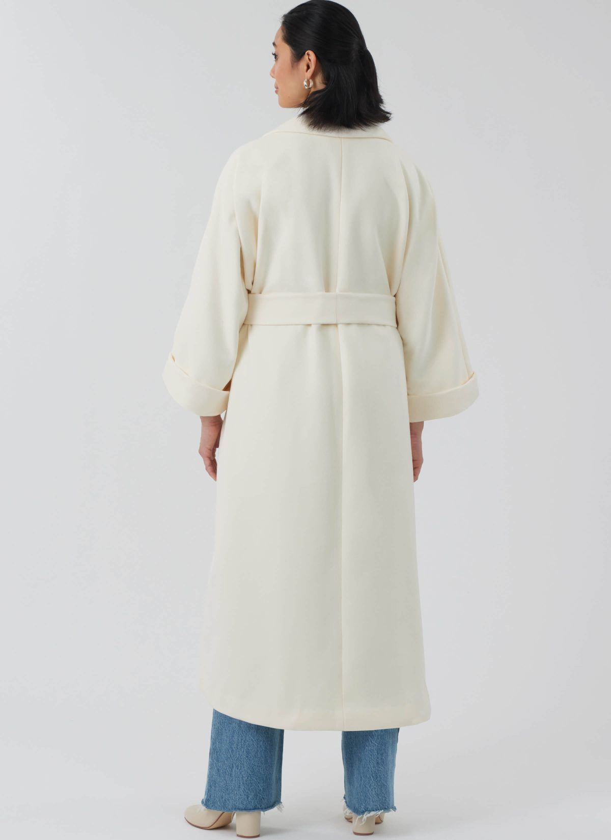 New Look Sewing Pattern N6810 Misses' Coat with Belt in Two Lengths