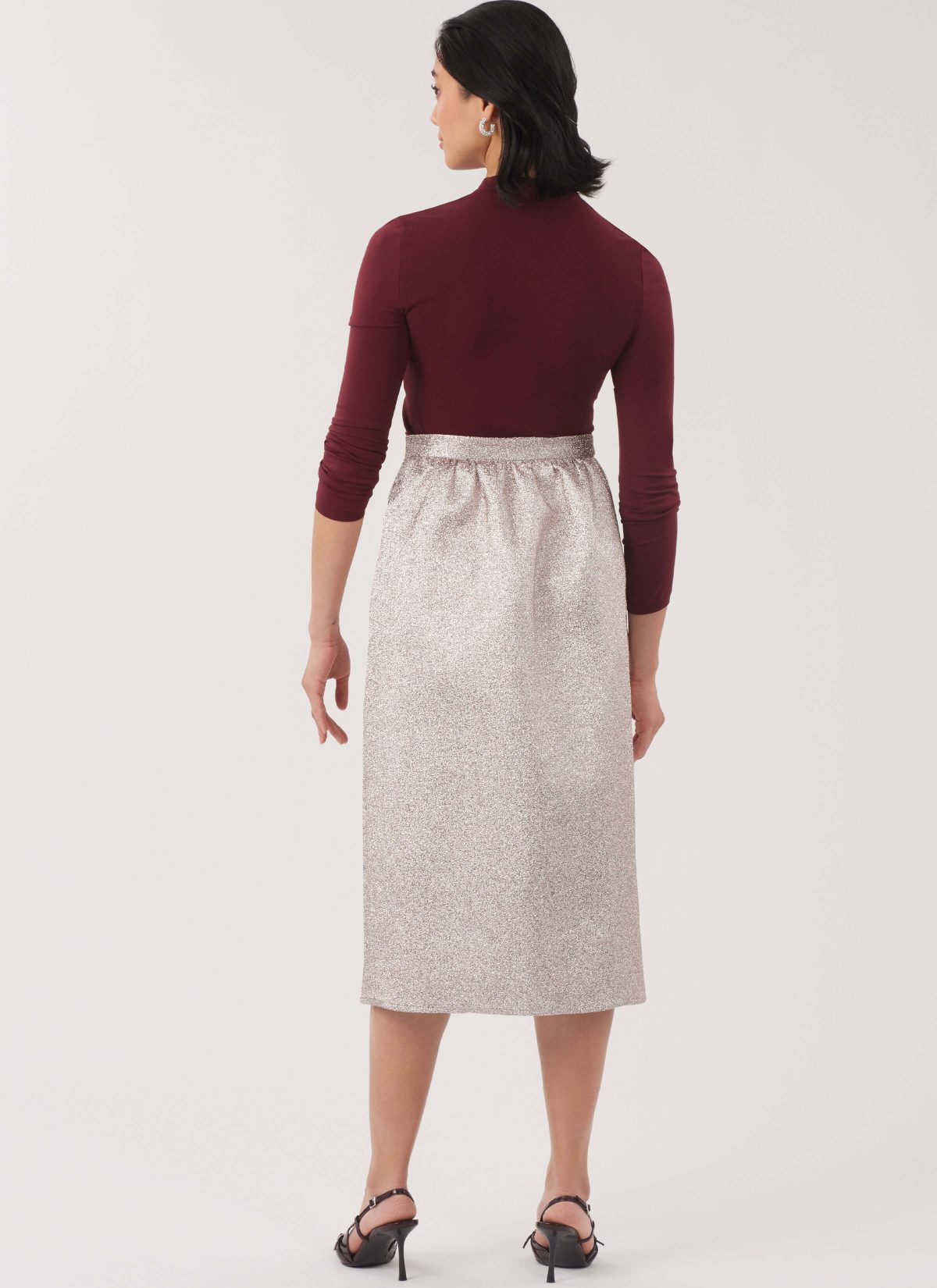 New Look Sewing Pattern N6813 Misses' Wrap Skirt in Two Lengths