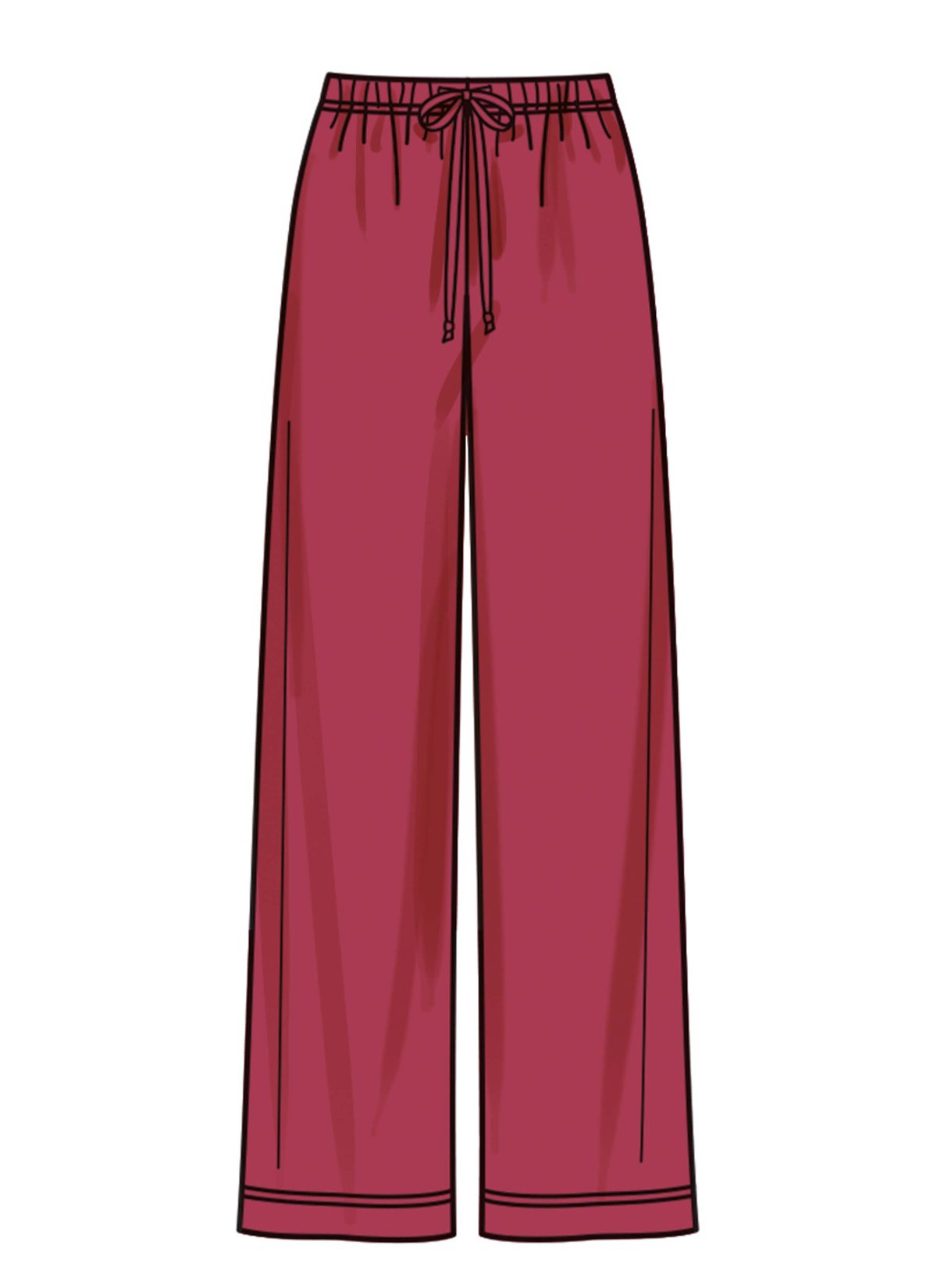 New Look Sewing Pattern N6818 Unisex Knit Hoodie and Trousers and Misses' Knit Dress