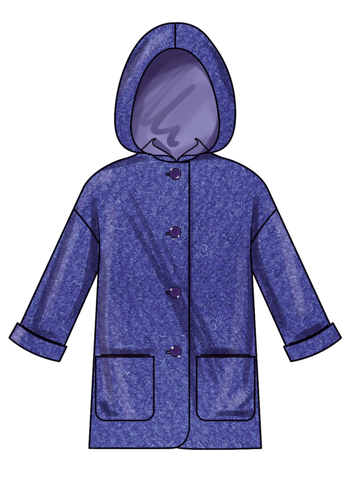 New Look Sewing Pattern N6819 Girls' Lined Coats