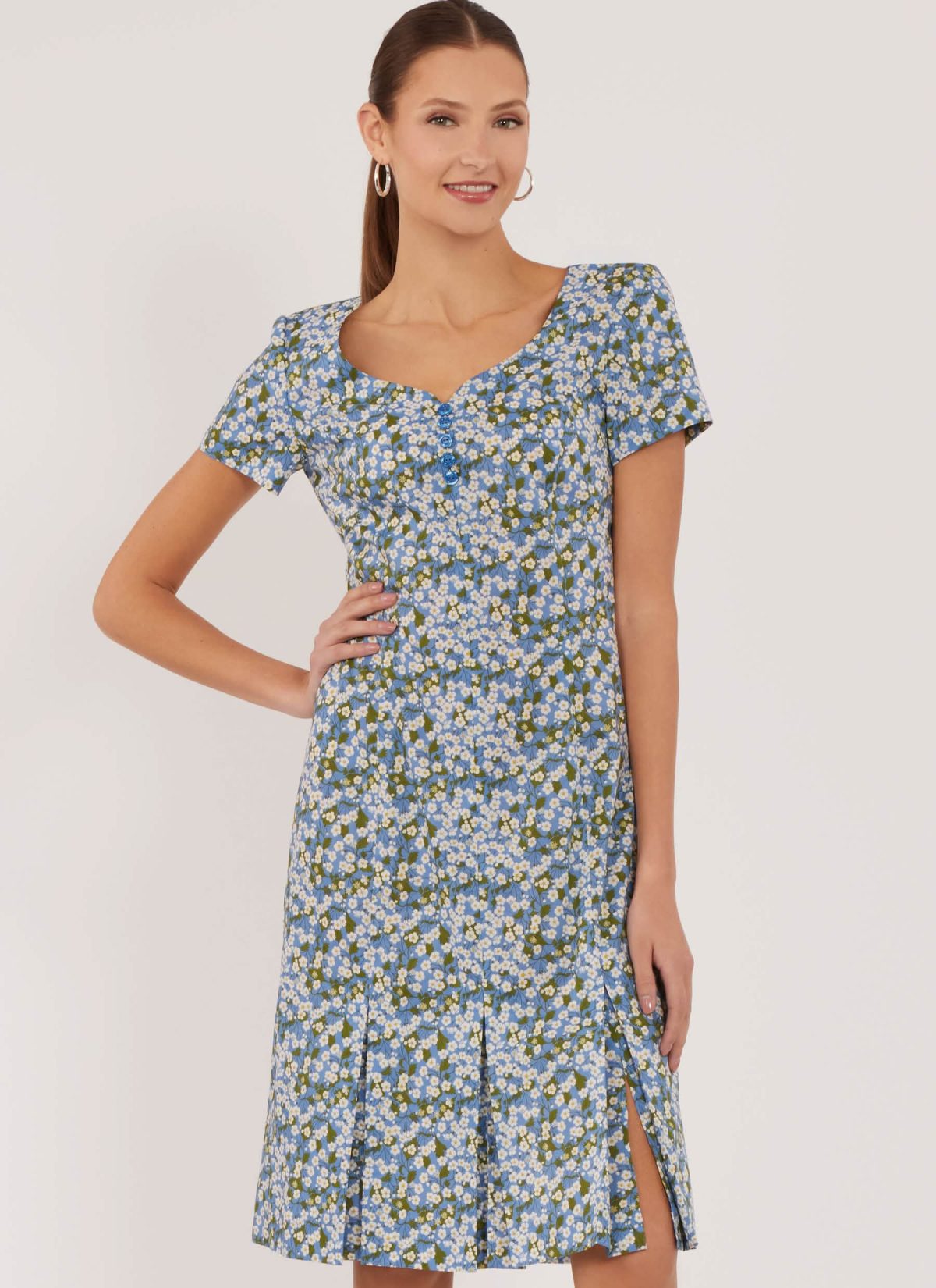 New Look Sewing Pattern N6822 Misses' Dress in Two Lengths with Sleeve Variations