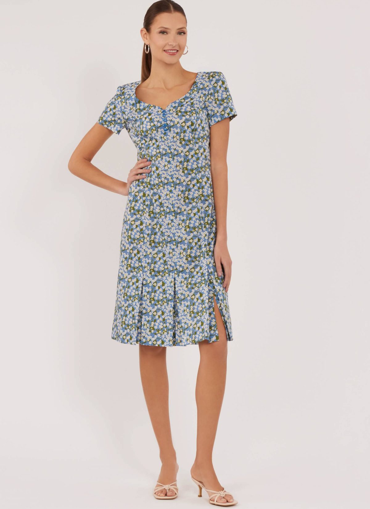New Look Sewing Pattern N6822 Misses' Dress in Two Lengths with Sleeve Variations