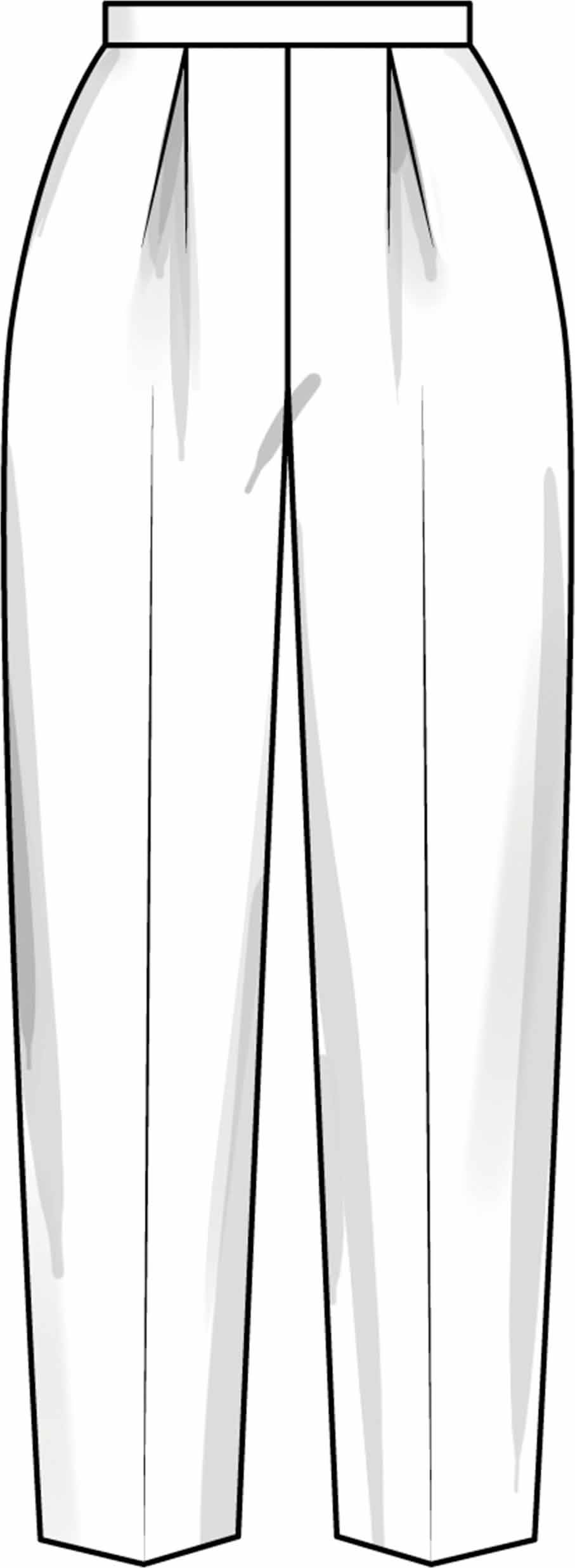 New Look Sewing Pattern N6828 Misses' Trousers and Shirt