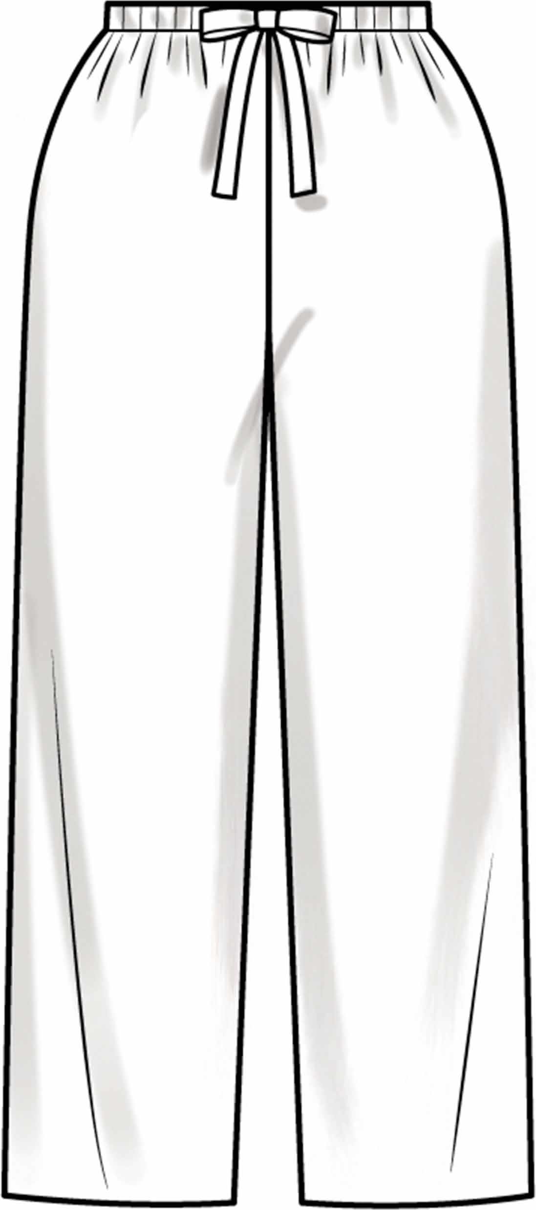 New Look Sewing Pattern N6829 Misses' Trousers in Two Lengths and Knit Tops