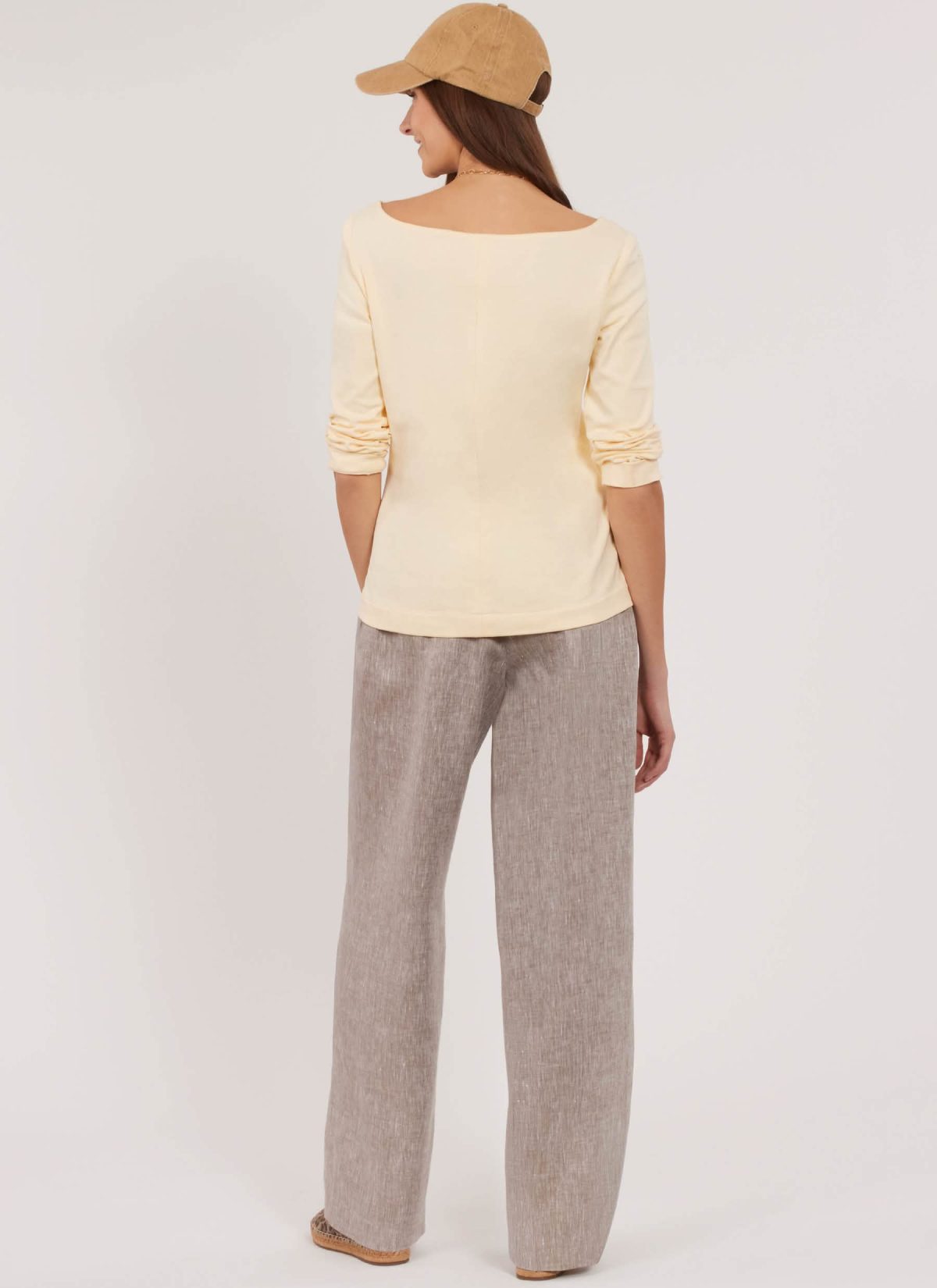 New Look Sewing Pattern N6829 Misses' Trousers in Two Lengths and Knit Tops