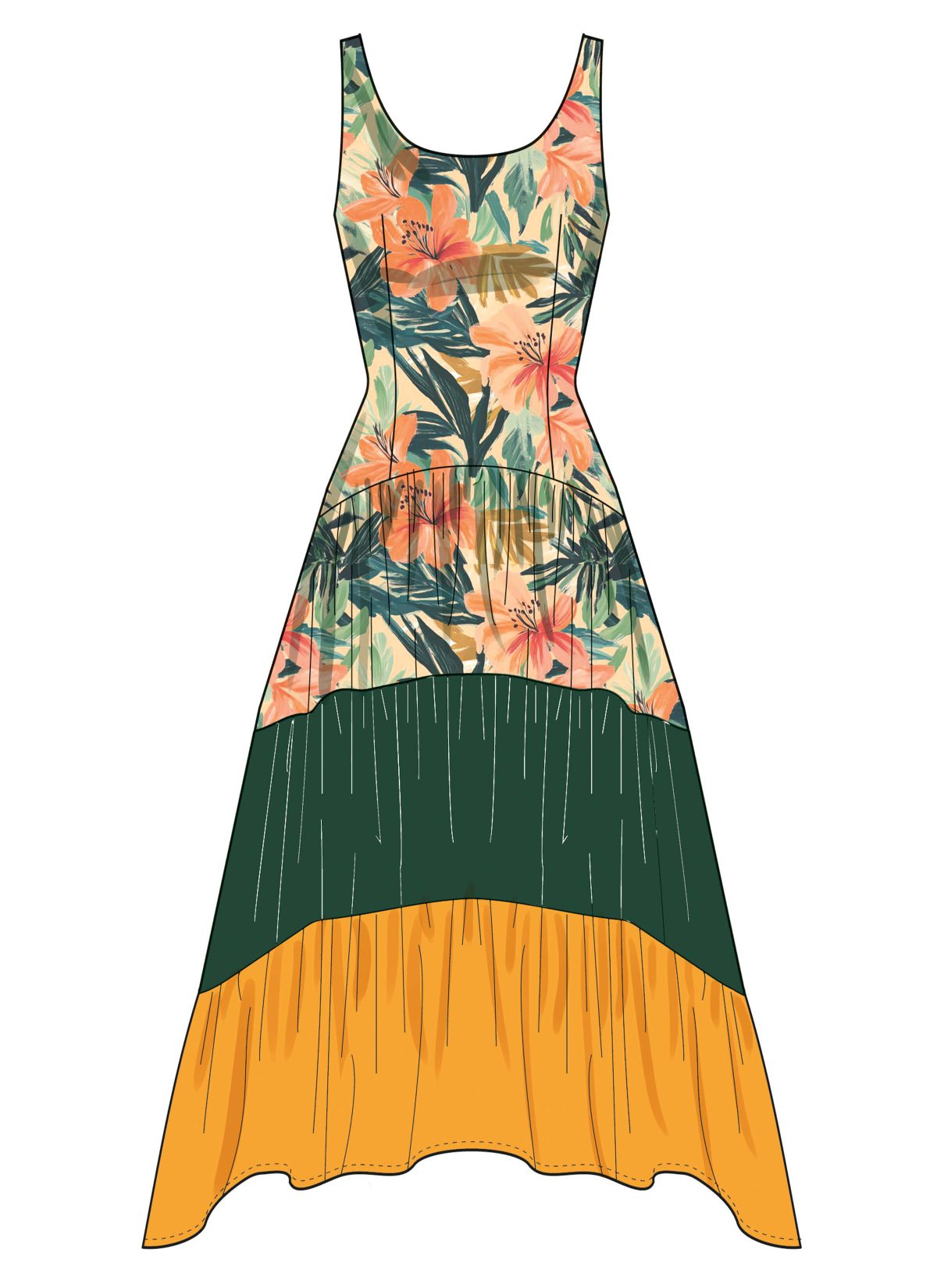 Simplicity Sewing Pattern S3129 Misses' Dresses with Petite Lines