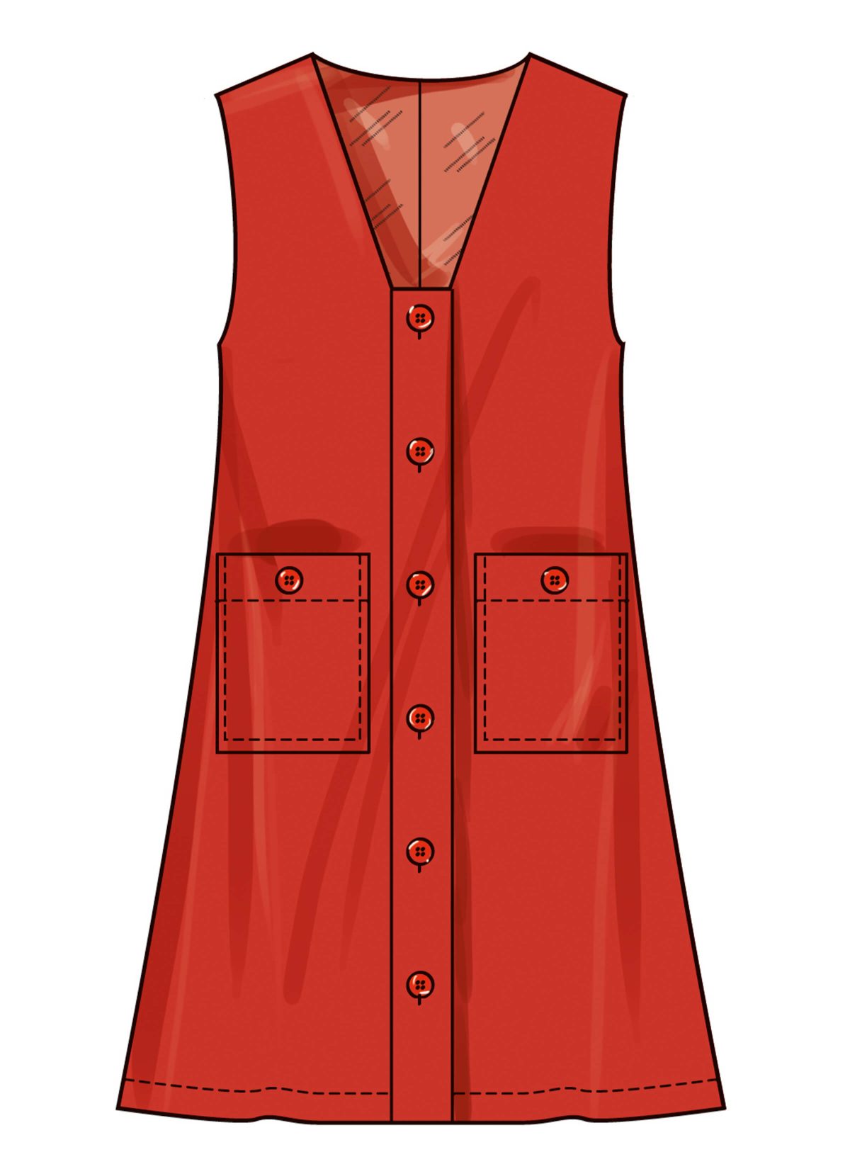 Simplicity Sewing Pattern S3164 Misses' and Miss Petite Jumper