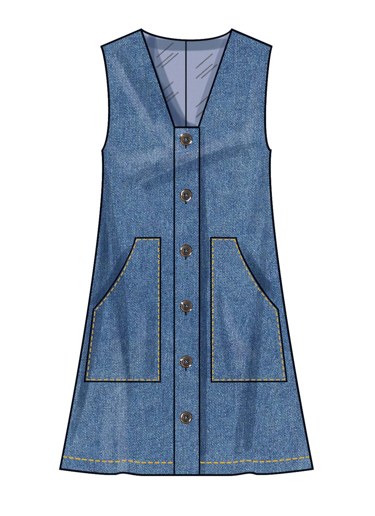 Simplicity Sewing Pattern S3164 Misses' and Miss Petite Jumper