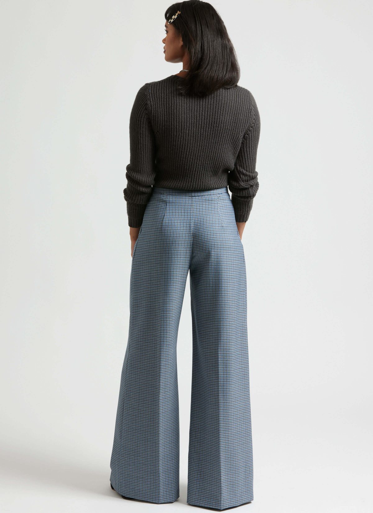 Simplicity Sewing Pattern S3170 Misses' Wide Leg Pleated Trousers with Length and Waistband Variations