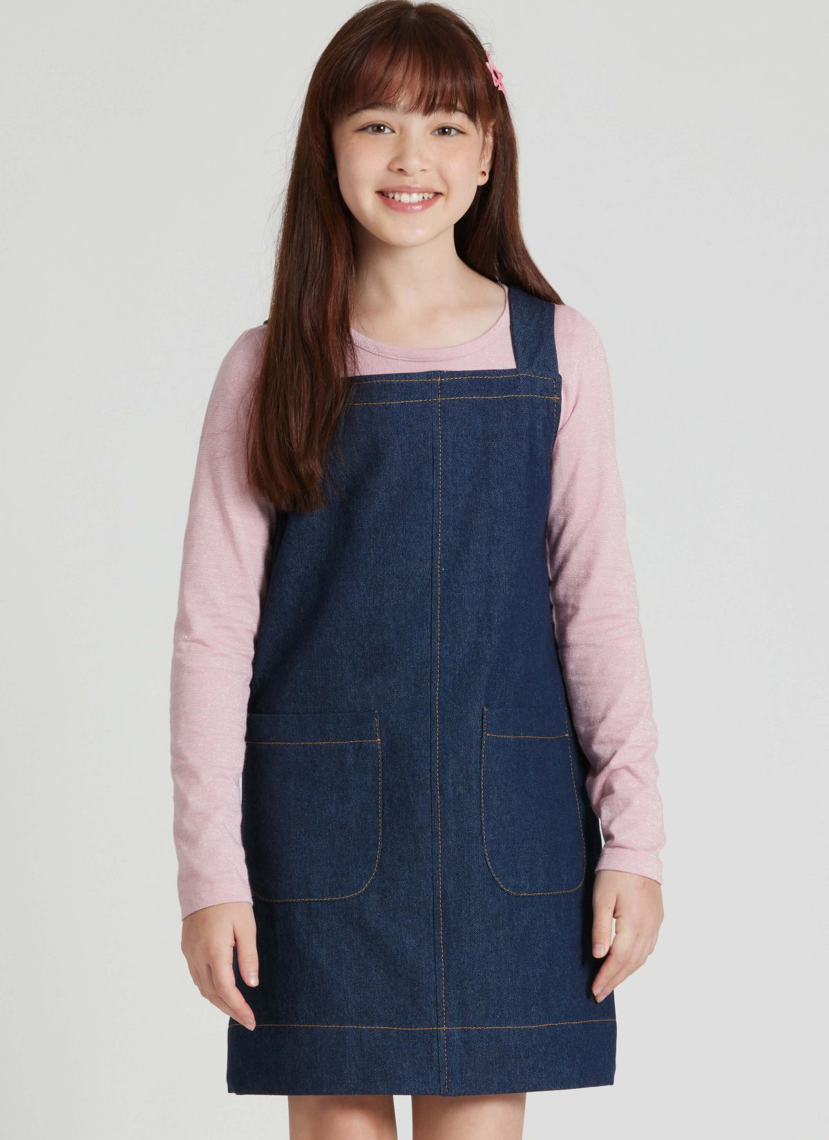 Simplicity Sewing Pattern S3174 Children's and Girls Learn to Sew Jumpers