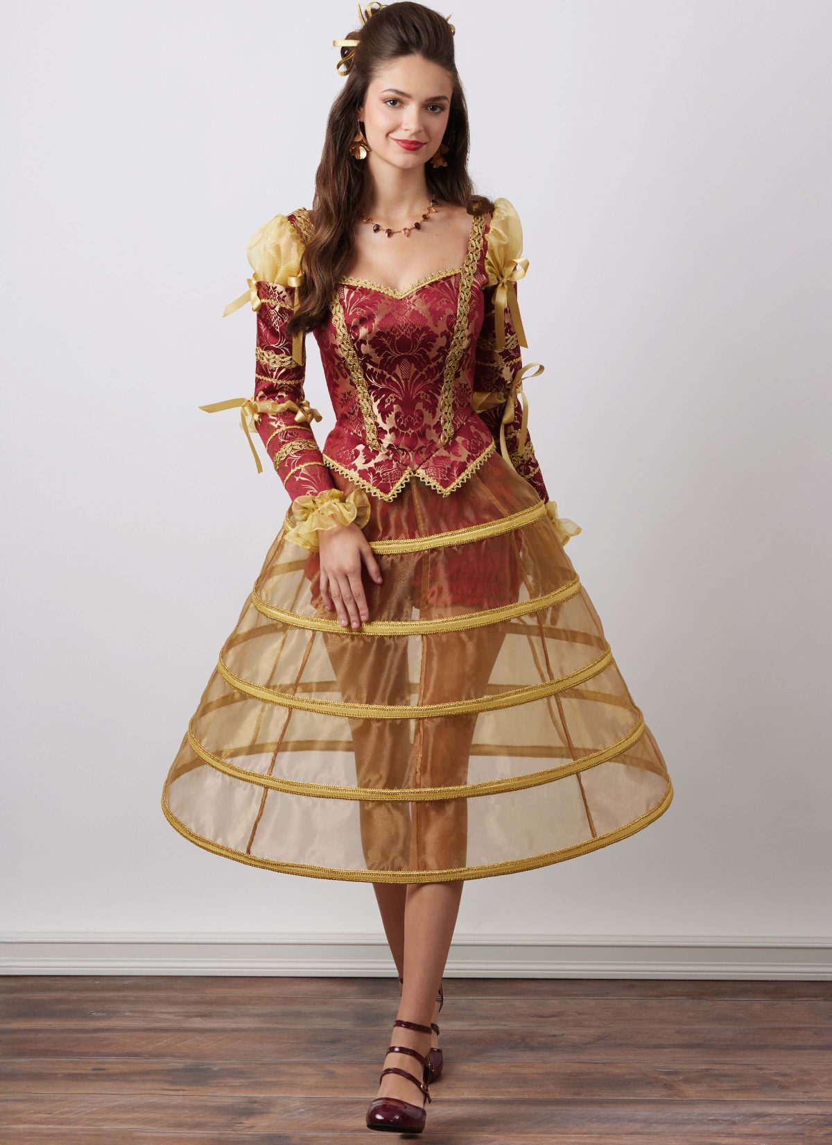 Simplicity Sewing Pattern S3192 Misses' Costume Cage Crinolines and Panniers