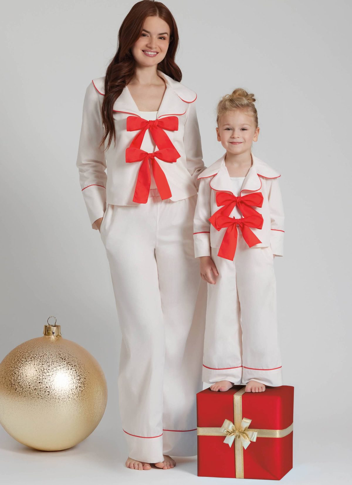 Simplicity Sewing Pattern S3202 Children's and Misses' Lounge Top, Shorts and Trousers