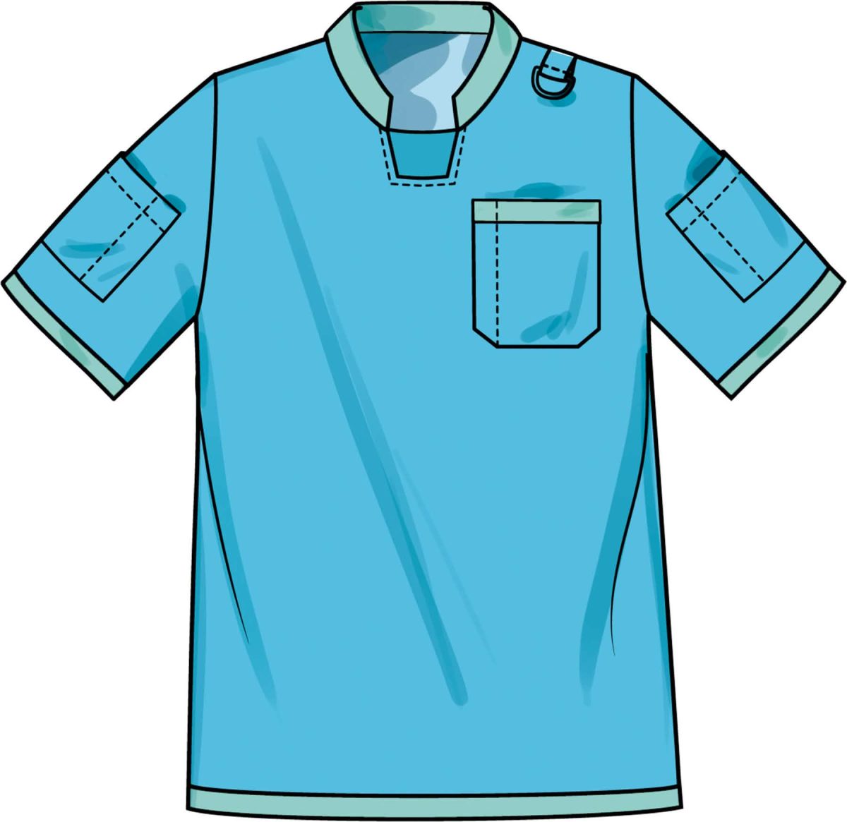 Simplicity Sewing Pattern S3203 Unisex Scrubs