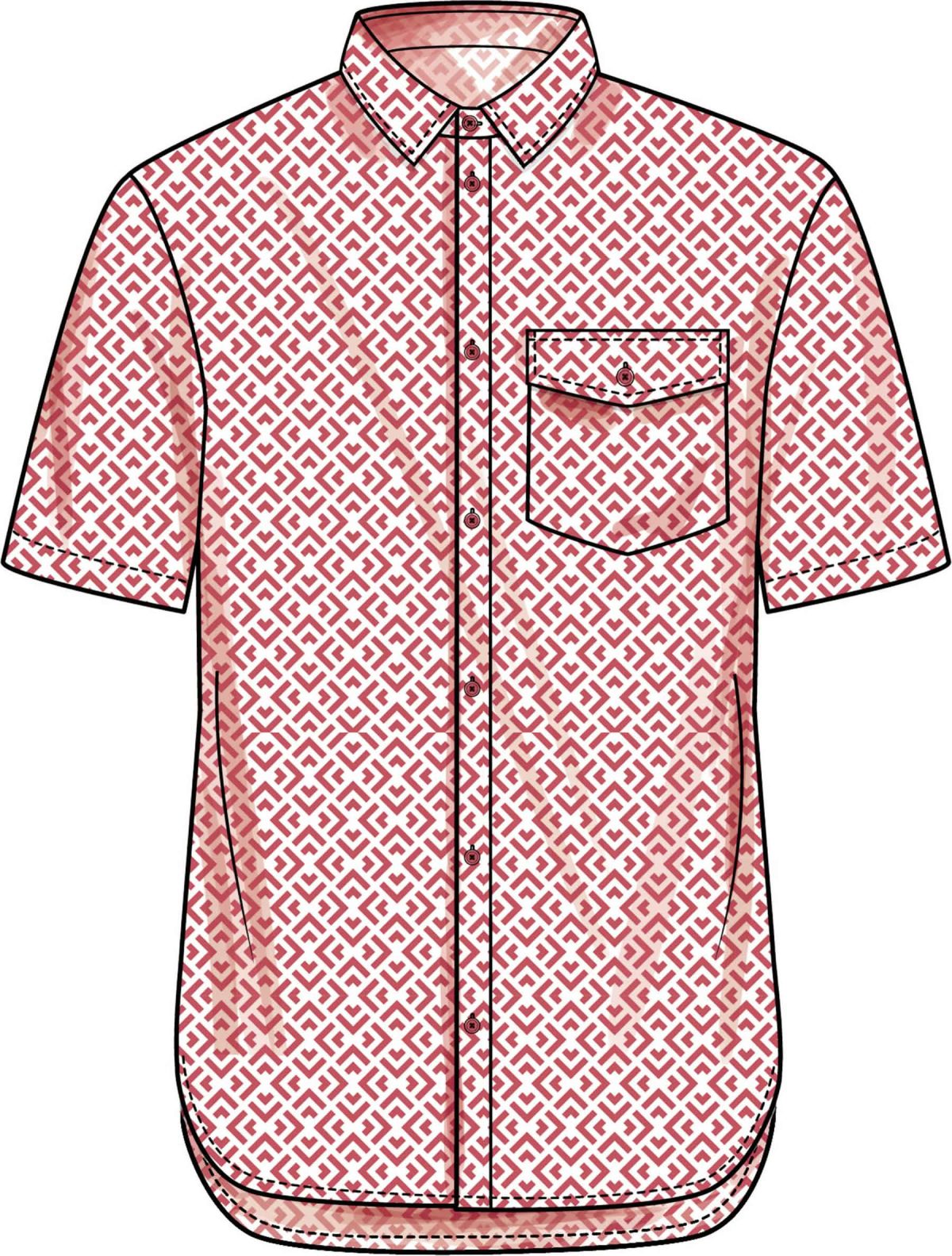Simplicity Sewing Pattern S3206 Men's Shirt