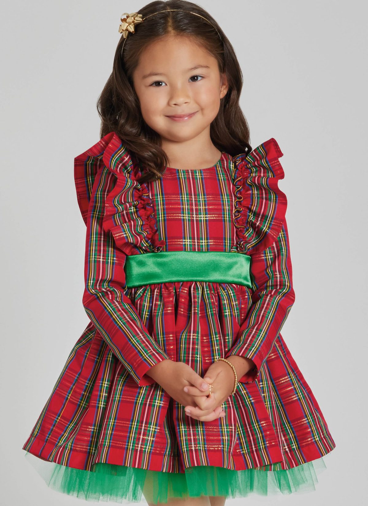 Simplicity Sewing Pattern S3209 Children's Dress with Sleeve Variations