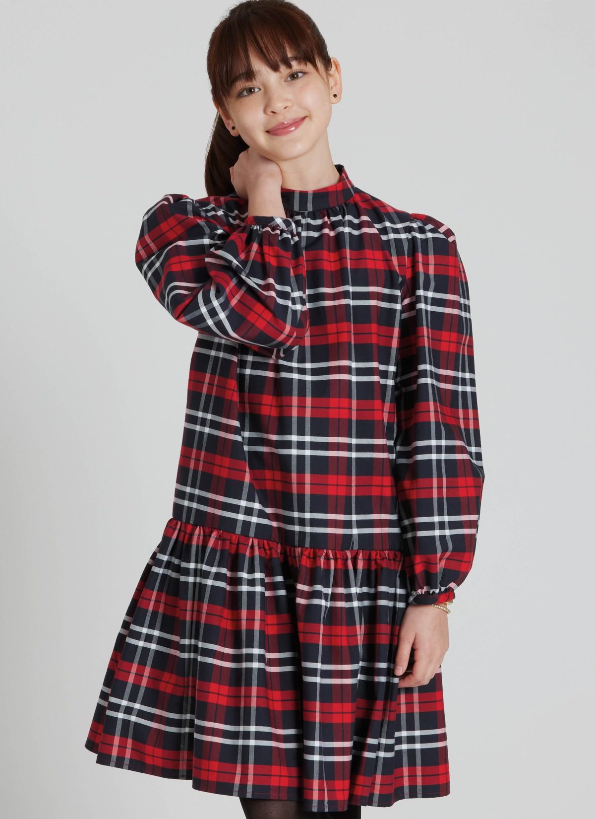 Simplicity Sewing Pattern S3211 Girls' Dress with Sleeve Variations