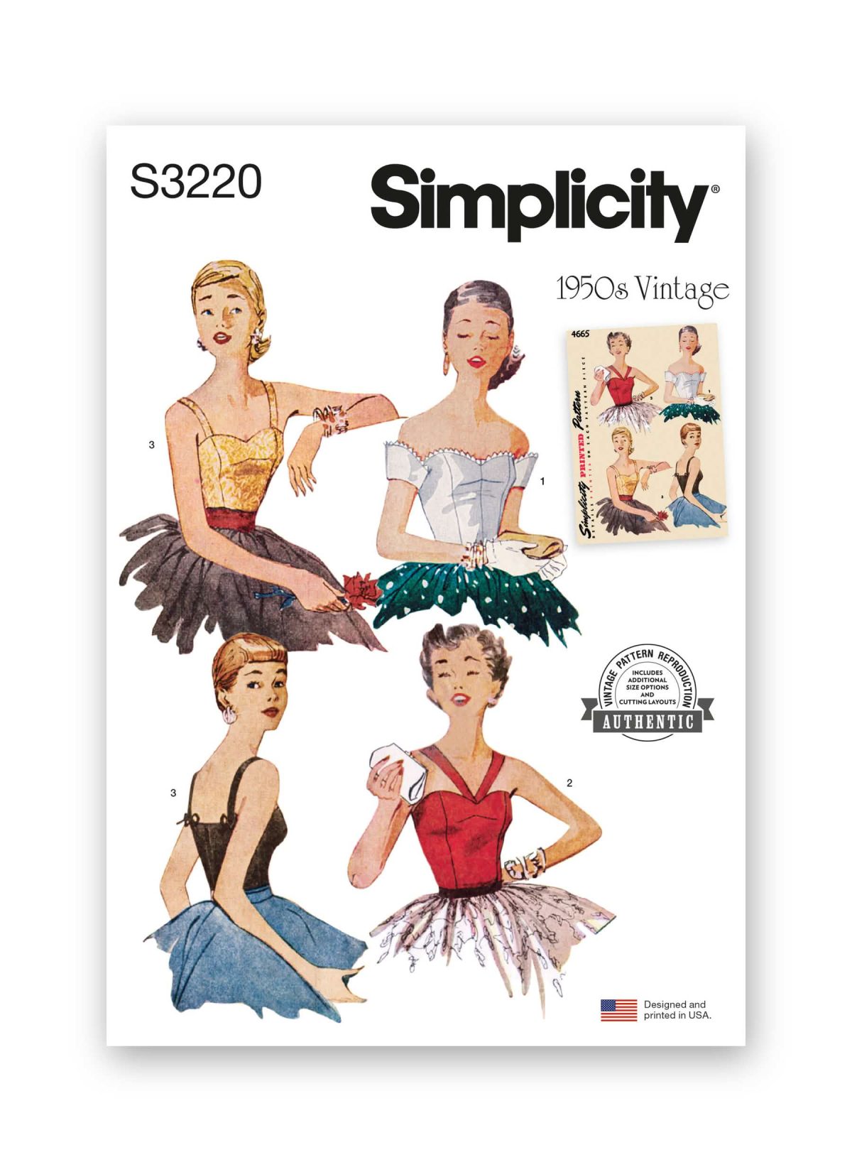 Simplicity Sewing Pattern S3220 Misses' Blouse with Detachable Cuffs