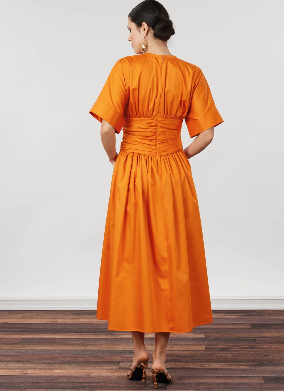 Simplicity Sewing Pattern S3229 Misses' and Women's Midi Dress in Two Lengths