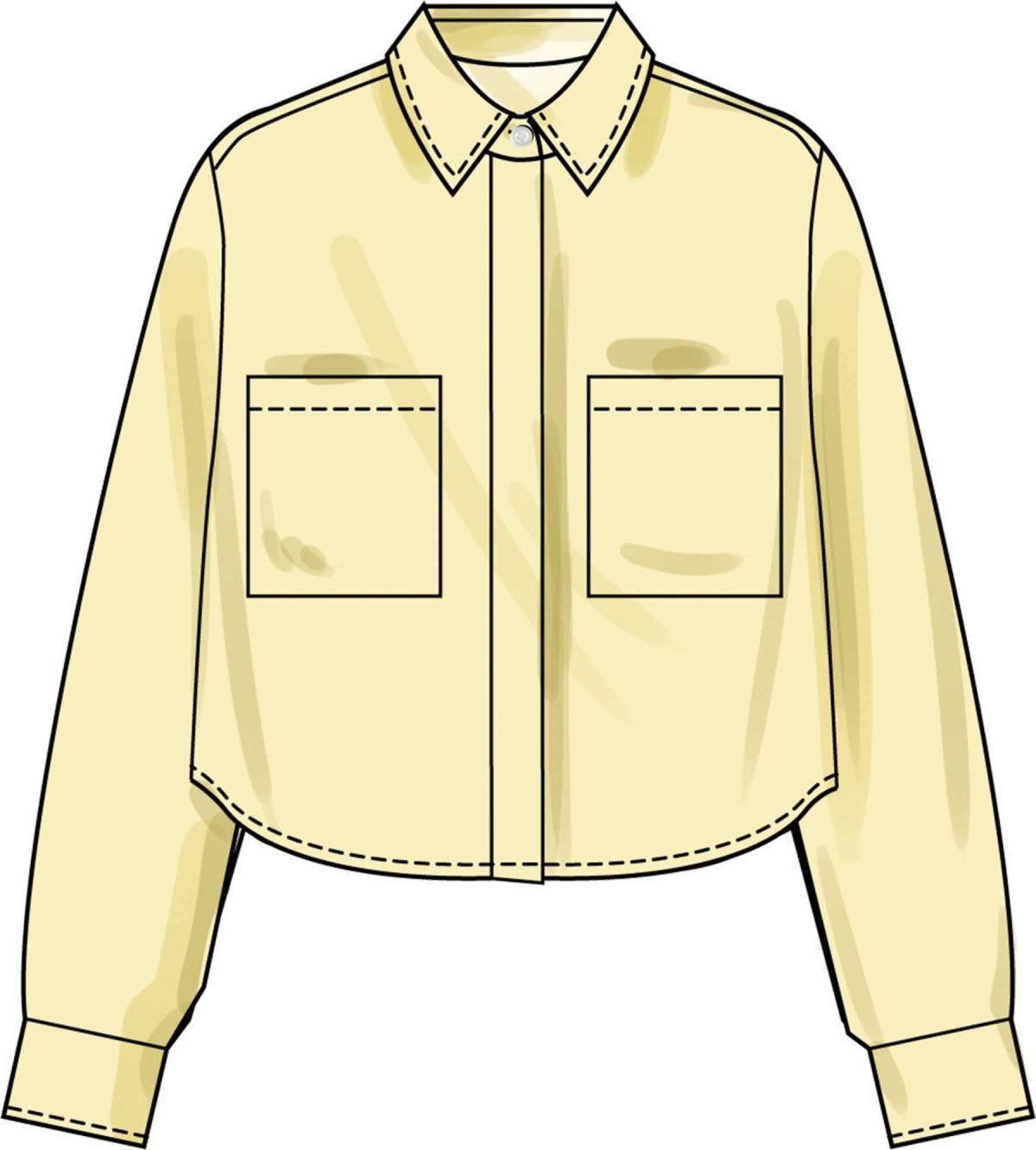 Simplicity Sewing Pattern S3232 Misses' Oversized Shirt
