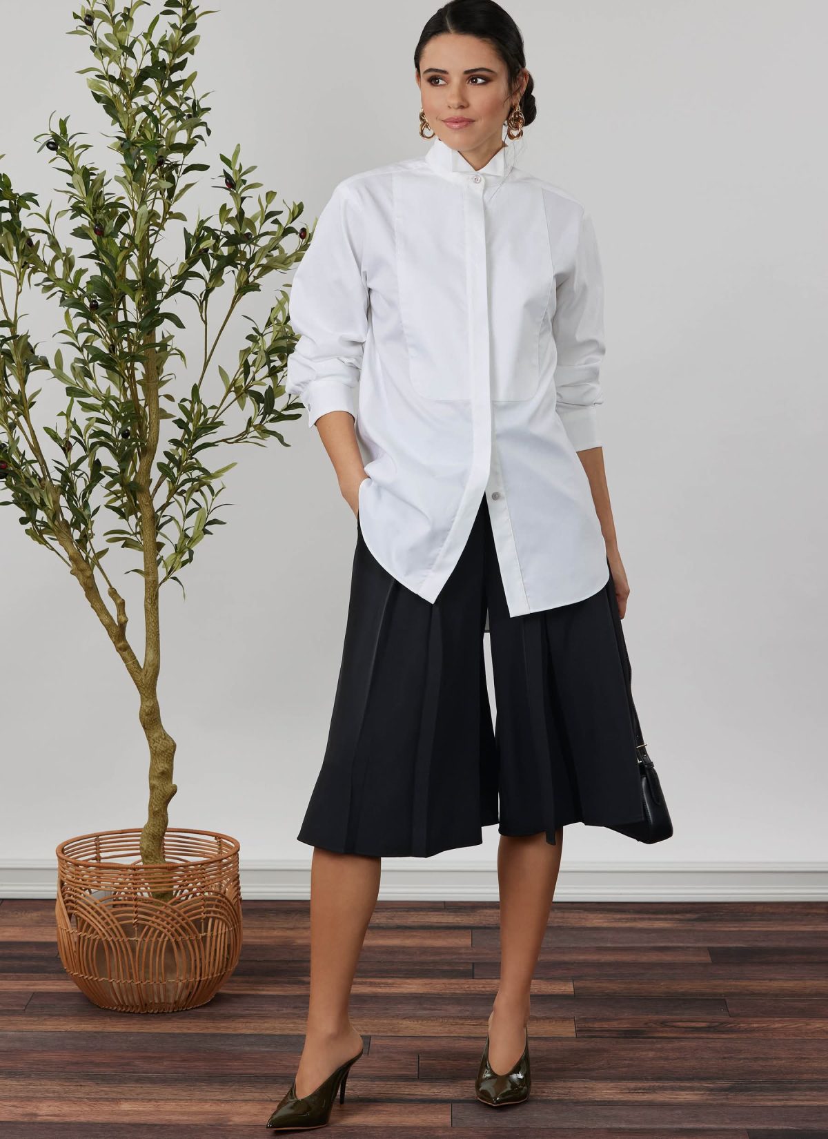 Simplicity Sewing Pattern S3232 Misses' Oversized Shirt