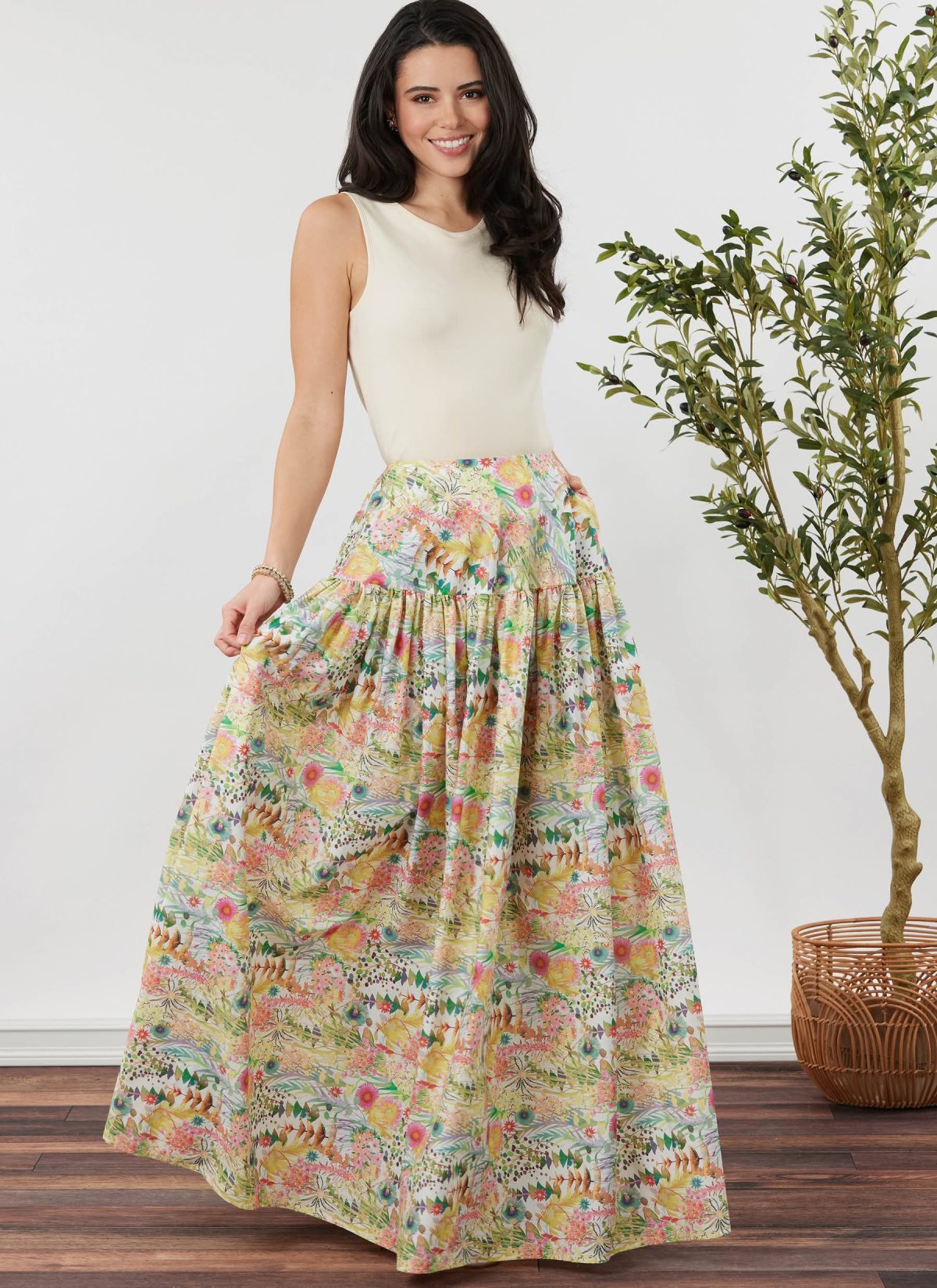 Simplicity Sewing Pattern S3237 Misses' Skirt in Three Lengths