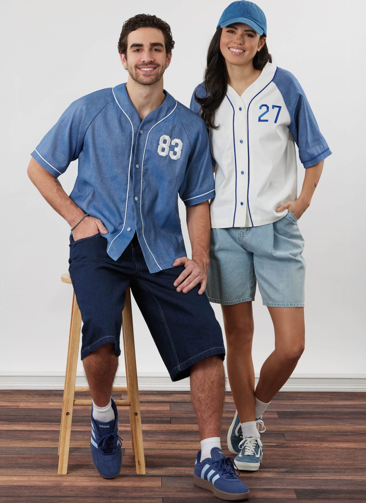 Simplicity Sewing Pattern S3241 Unisex Baseball Top