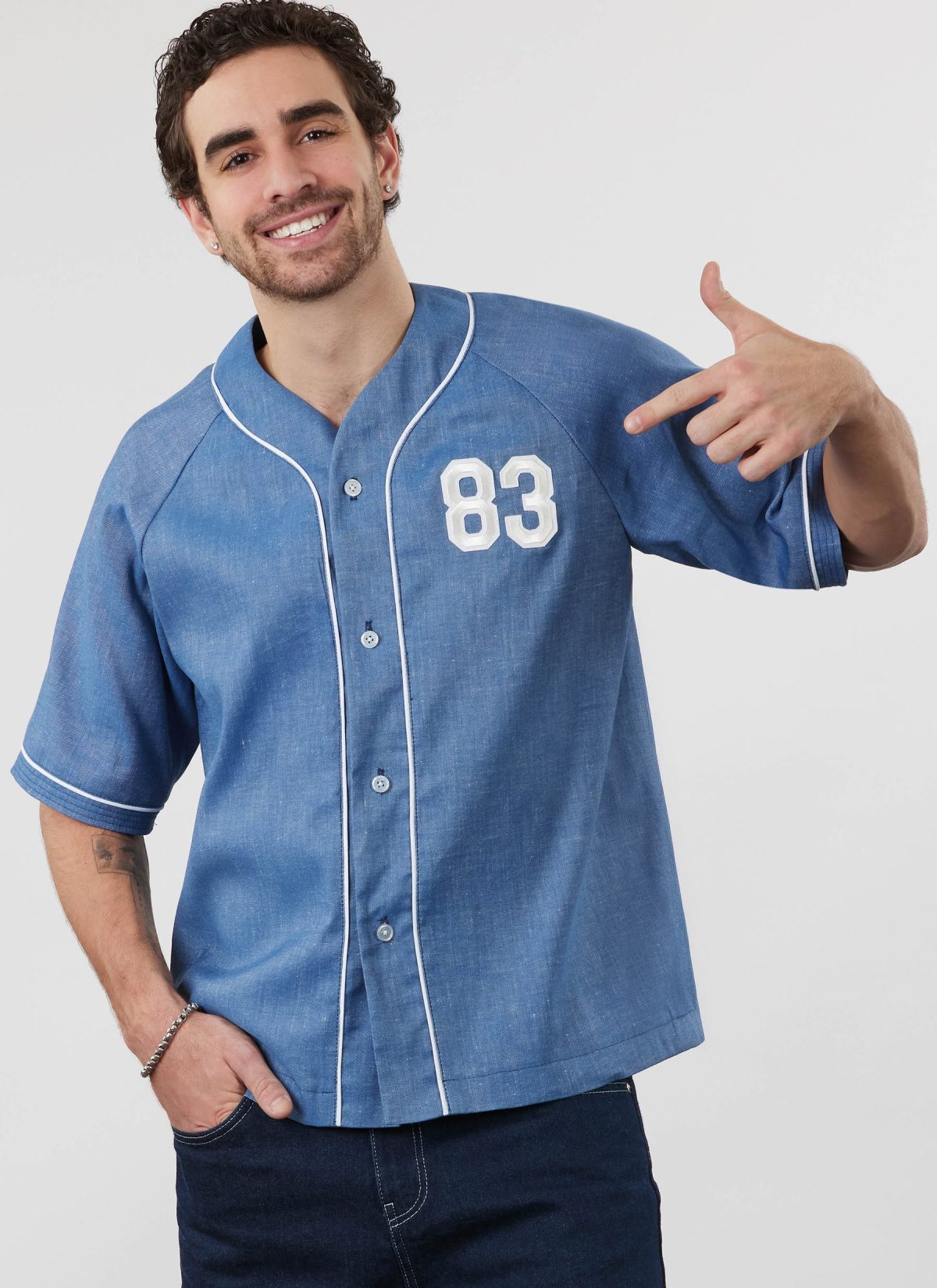 Simplicity Sewing Pattern S3241 Unisex Baseball Top