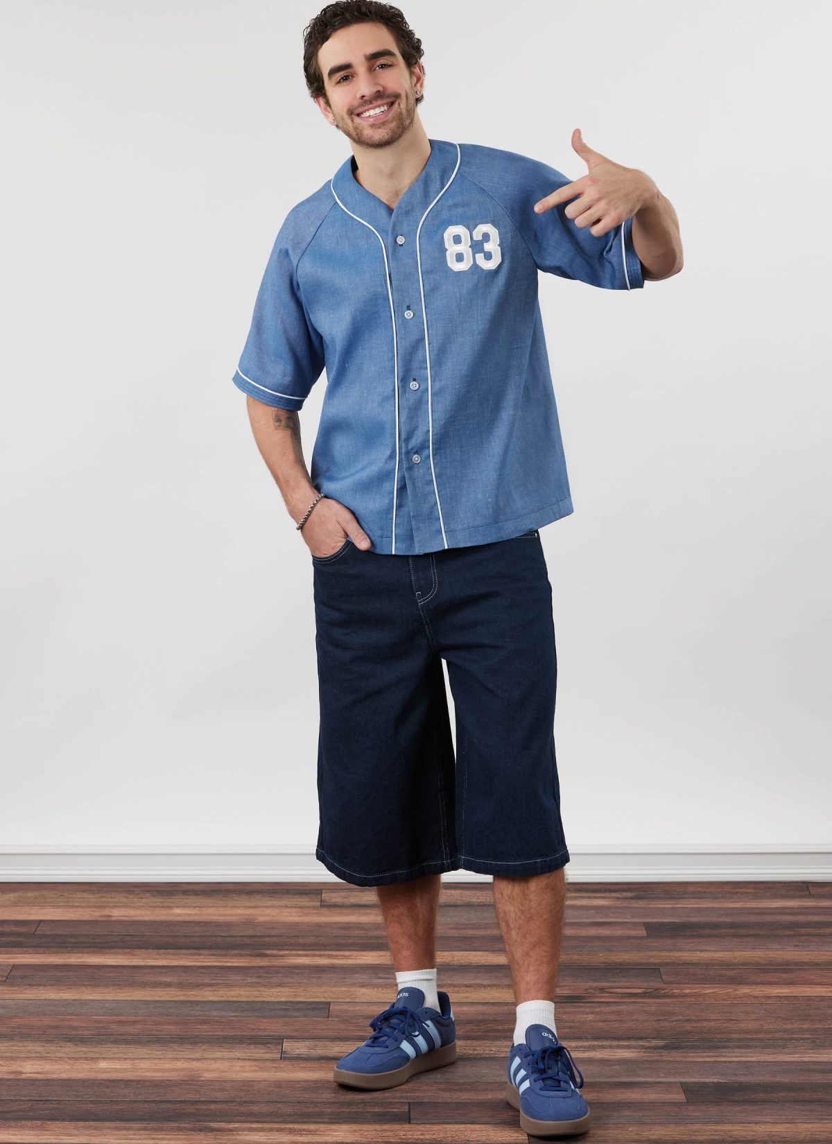 Simplicity Sewing Pattern S3241 Unisex Baseball Top