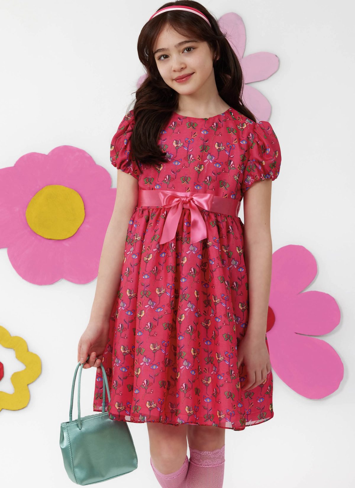 Simplicity Sewing Pattern S3245 Girls' Dress with Sleeve Variations