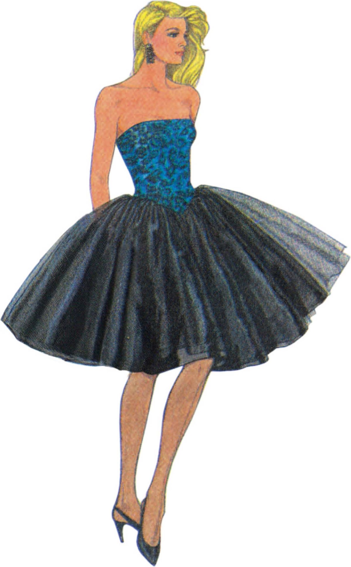 Simplicity Sewing Pattern S3247 Misses' and Miss Petite Dresses Gunne Sax by Jessica McClintock