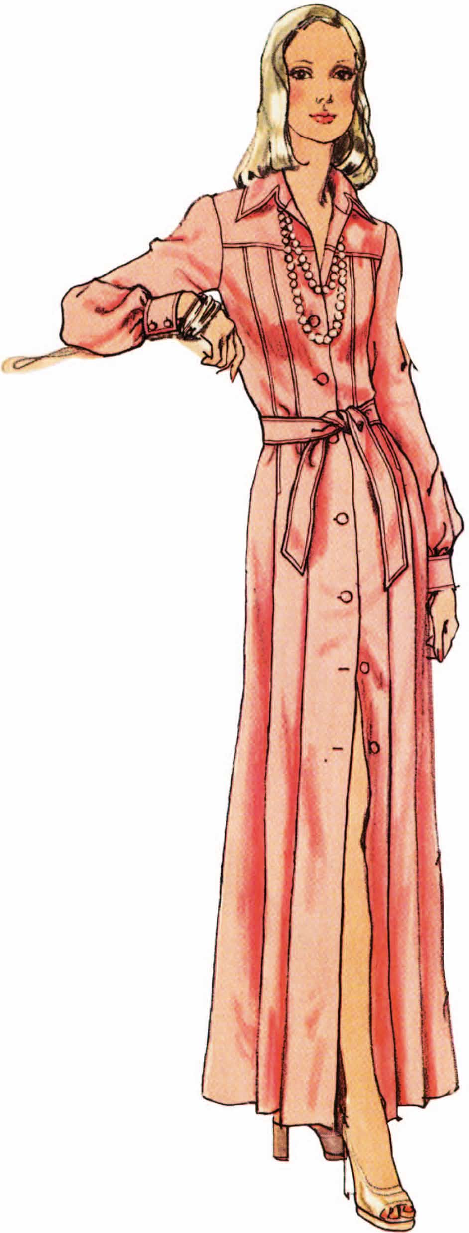 Simplicity Sewing Pattern S3254 Misses' Shirtdress in Two Lengths