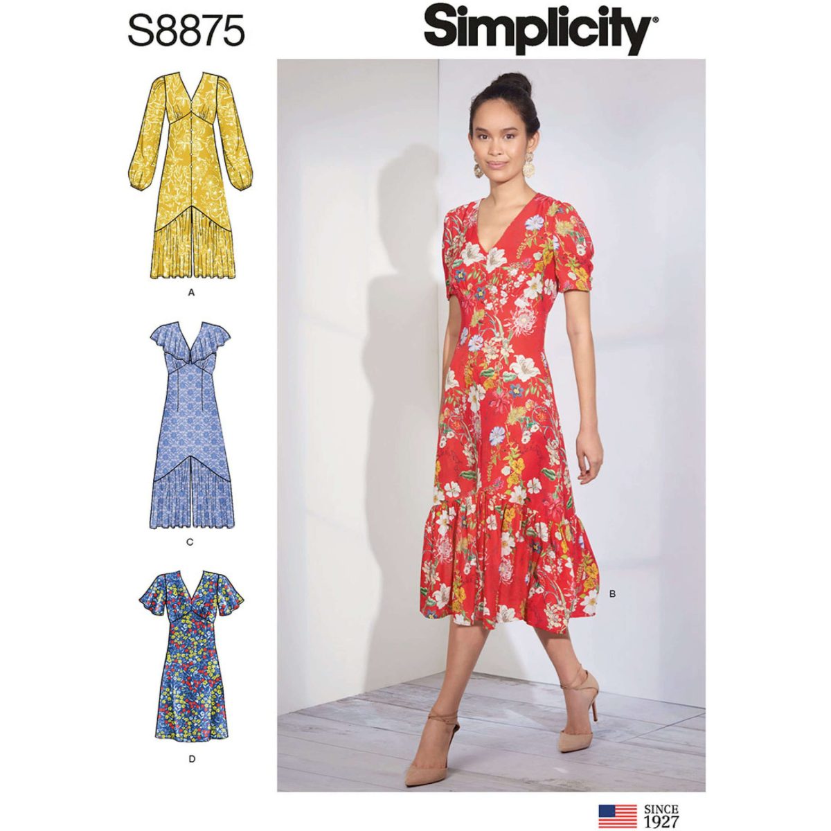 Simplicity Sewing Pattern S8875 Misses’ Dresses - Sewdirect