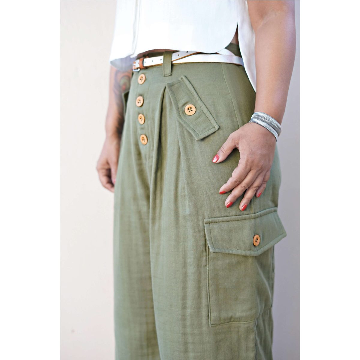 Simplicity Sewing Pattern S8889 Mimi G Style Misses' Shirt and Wide Leg Pants