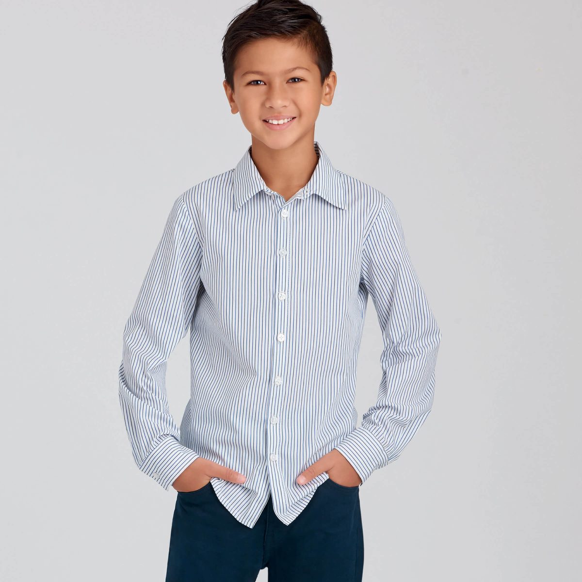 Simplicity Sewing Pattern S9056 Children's & Teen Boys' Shirts
