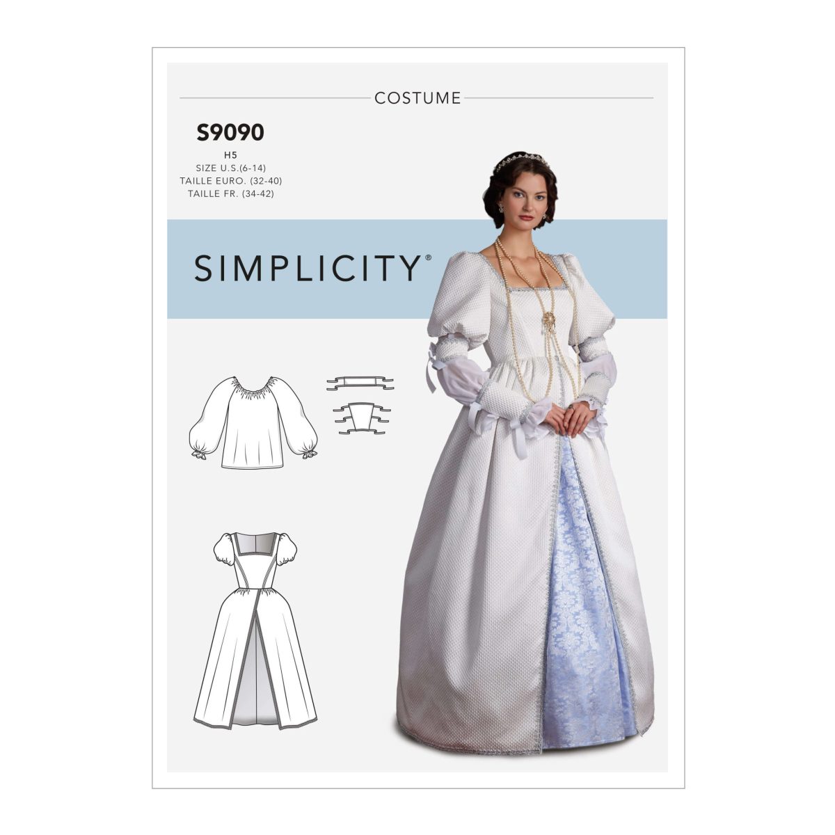 Simplicity R10500 / S9112 – Cartamodello Per Cucire Bottoni Da Donna, Taglia U5 (16-24) – Stampato USA, Istruzioni Per Realizzare Abiti